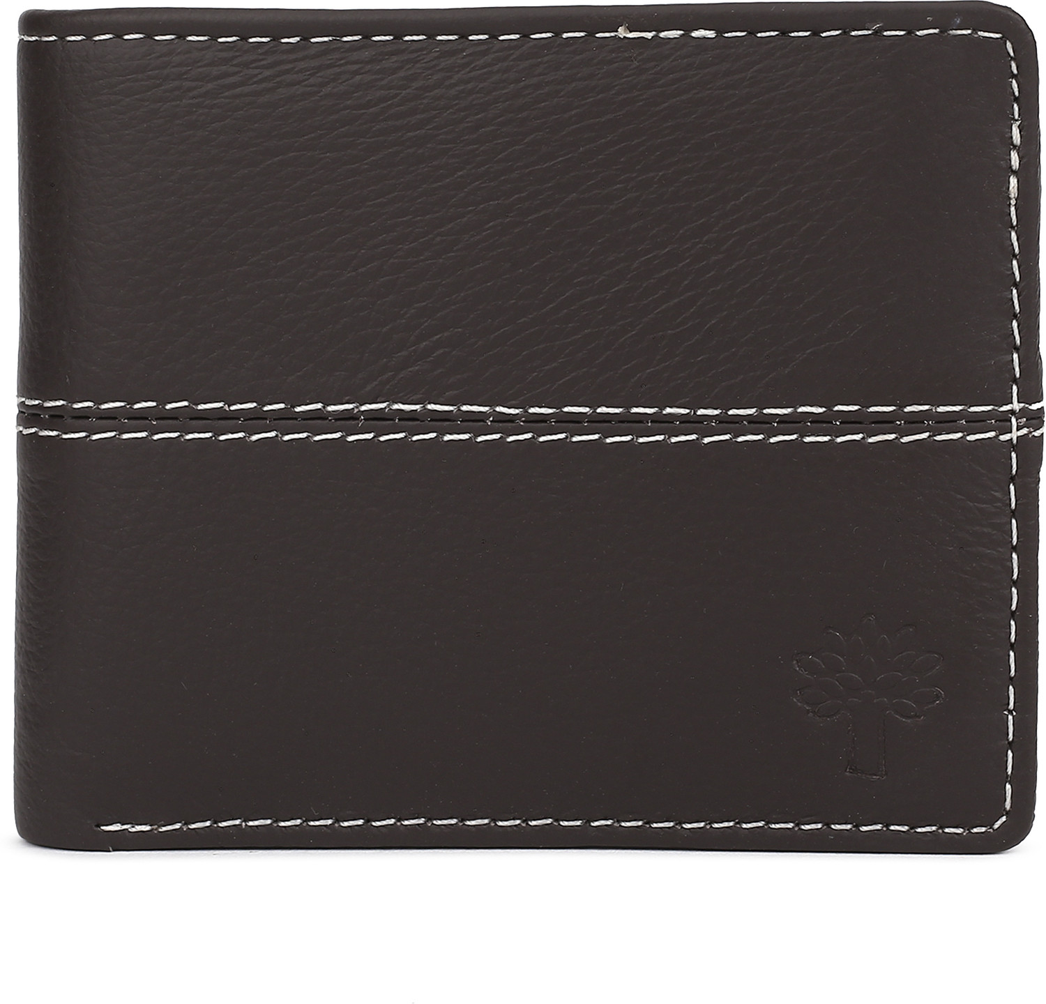 Image of WOODLAND Men Casual Brown Genuine Leather Wallet