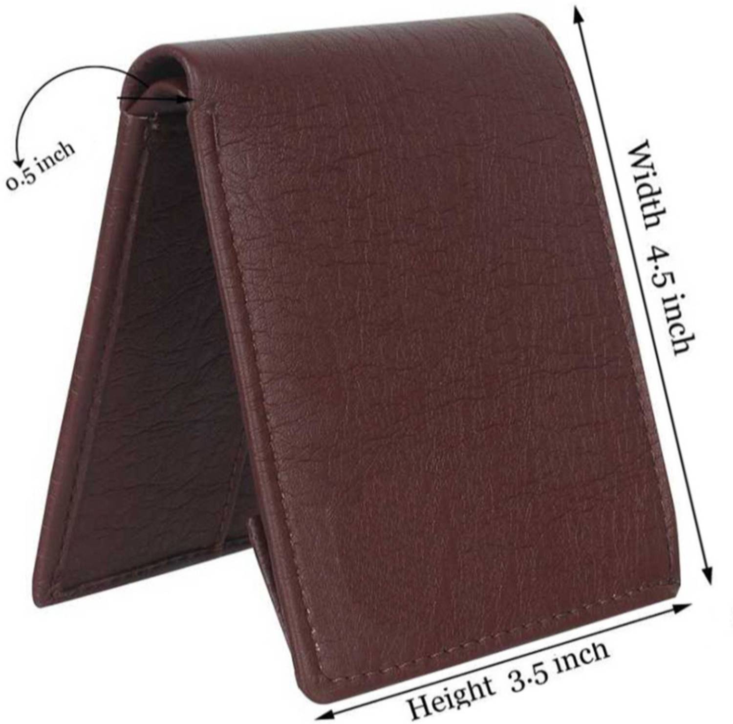 SUPERFASHION Men Maroon Artificial Leather Wallet - Image 2