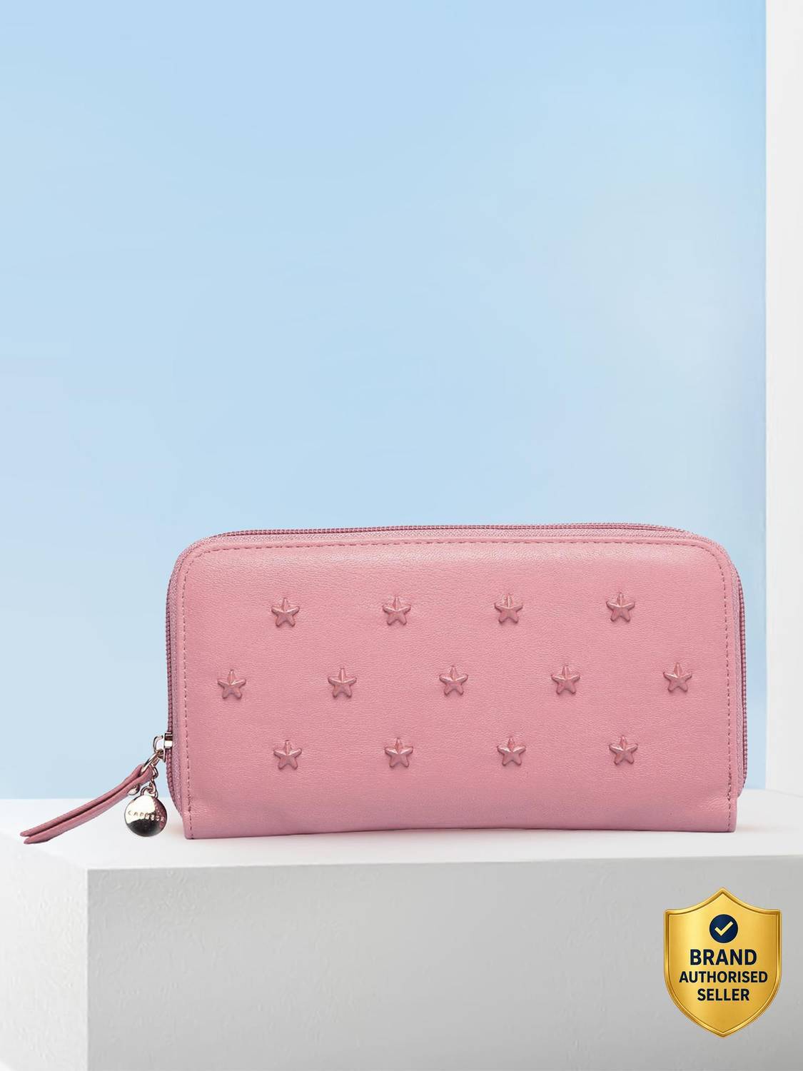 Caprese Women Pink Artificial Leather Wallet