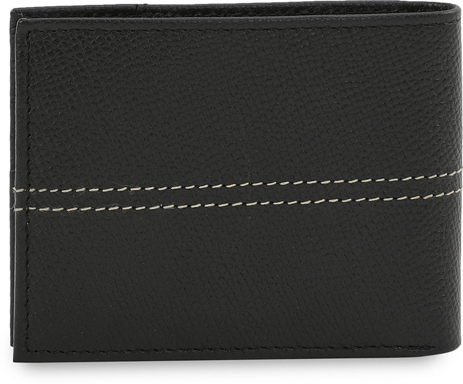 Image of PUMA Men & Women Casual Black Genuine Leather Wallet