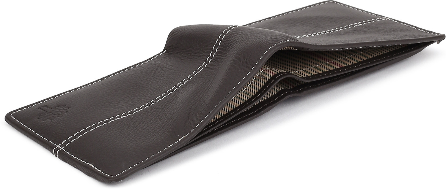 Image of WOODLAND Men Casual Brown Genuine Leather Wallet
