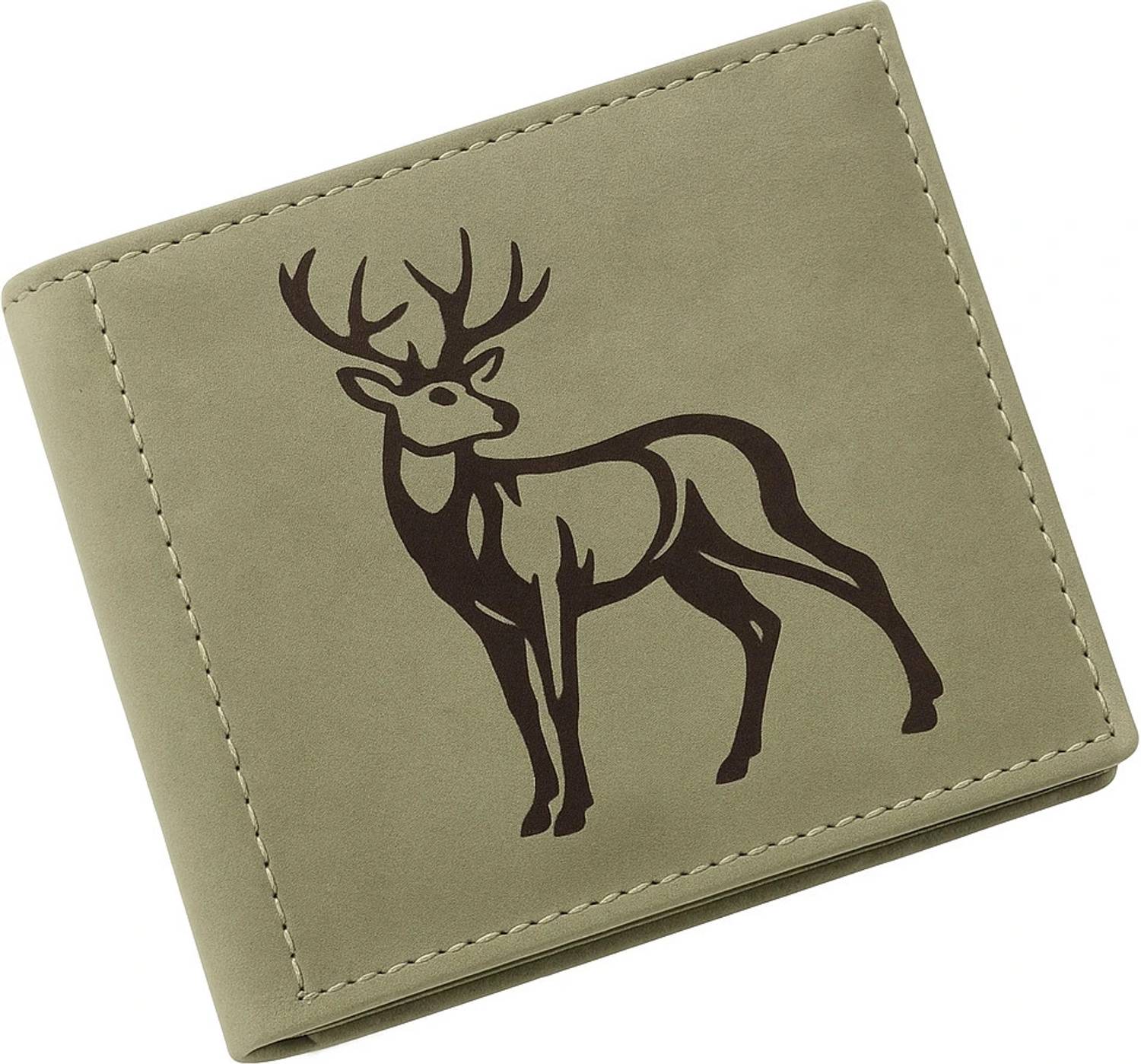 BULLFINCH Men Evening/Party, Trendy Grey Artificial Leather Wallet