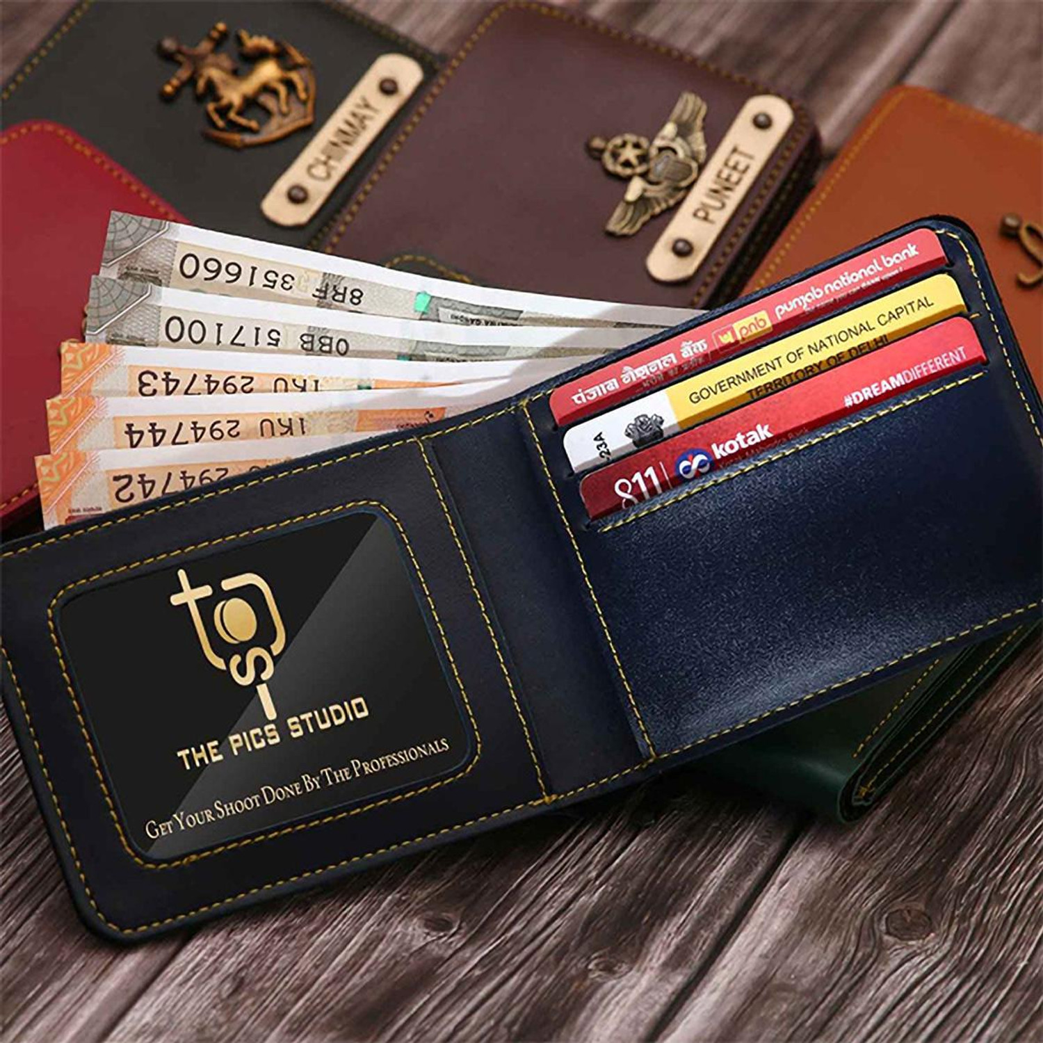 Image of SY Gifts Men Casual, Formal Black Artificial Leather Wallet