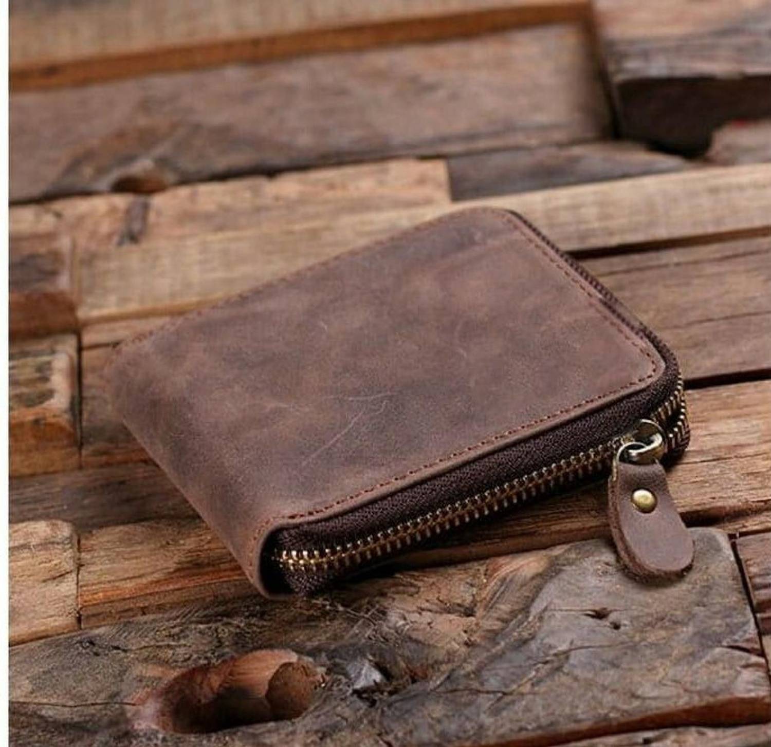 Leder Street Men & Women Trendy, Travel Brown Genuine Leather