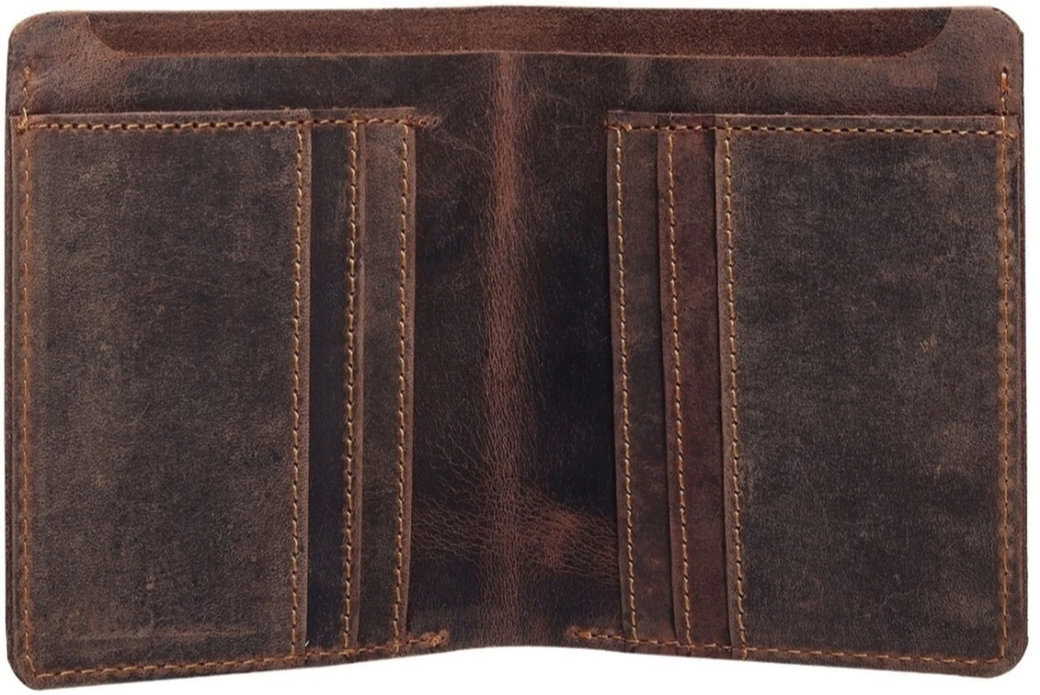Image of ree cope Men Evening /Party, Casual, Formal, Travel, Trendy Brown Genuine Leather Wallet