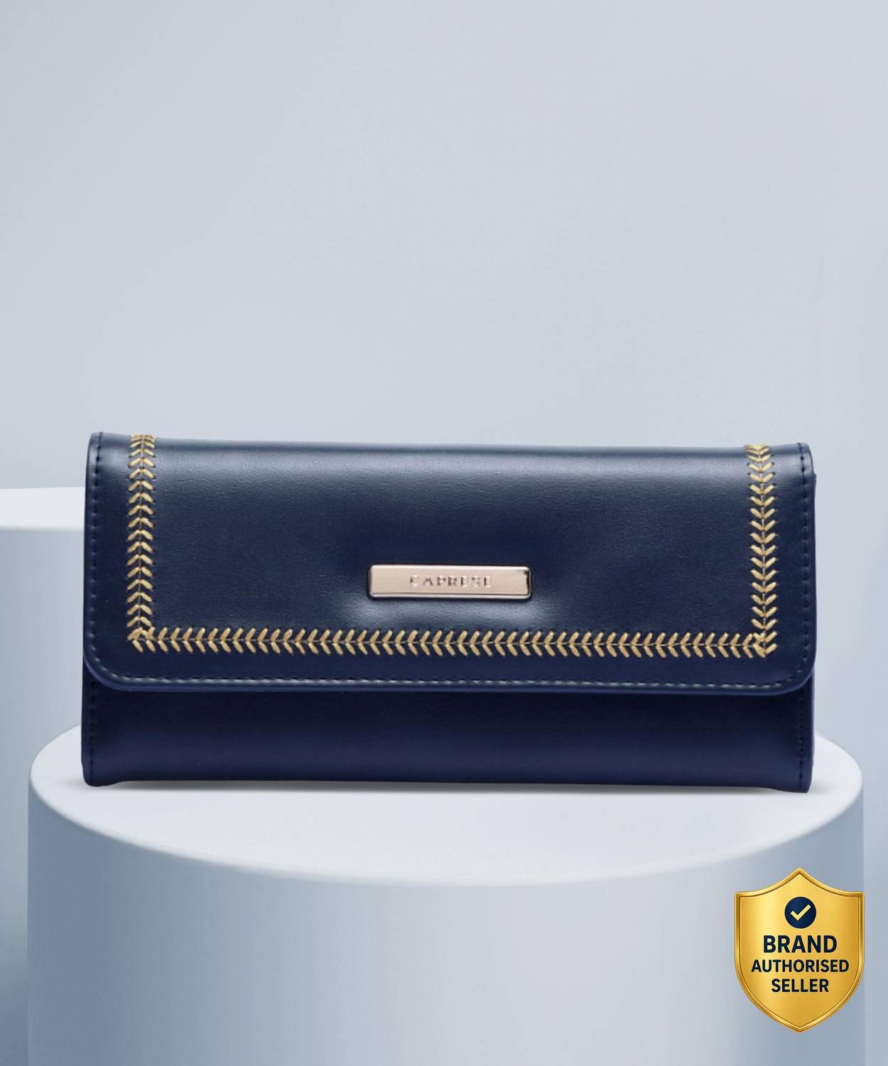 Caprese Women Blue Artificial Leather Wallet
