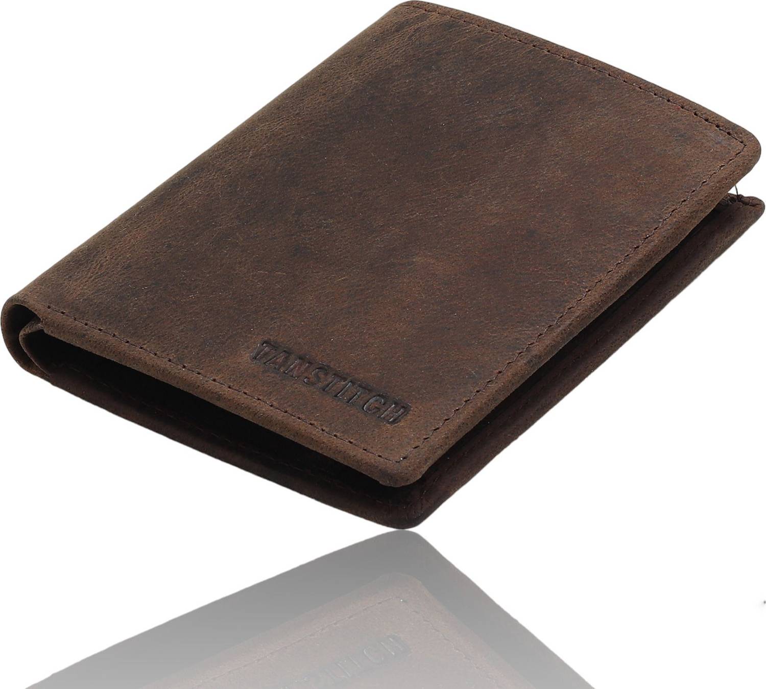 TANSTITCH Men Brown Genuine Leather Wallet