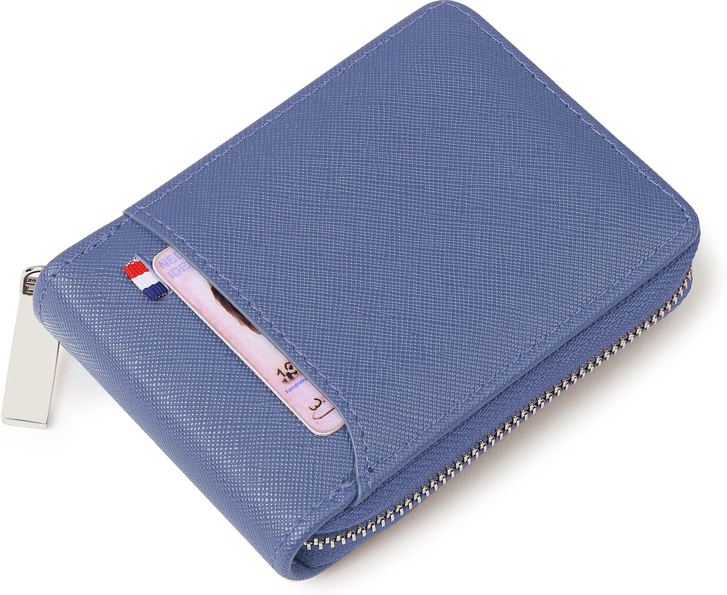 Image of KILLER Men & Women Casual, Formal, Trendy Blue Artificial Leather Card Holder