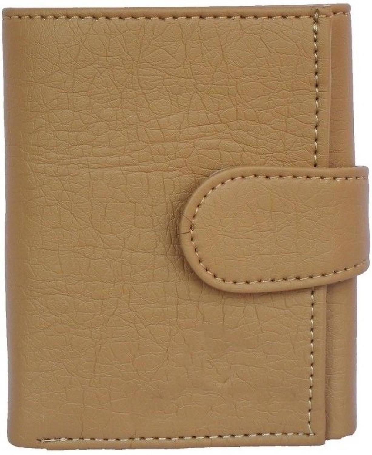 ALSAFAR Men Travel, Trendy, Evening/Party, Casual, Formal, Ethnic Beige Artificial Leather Wallet
