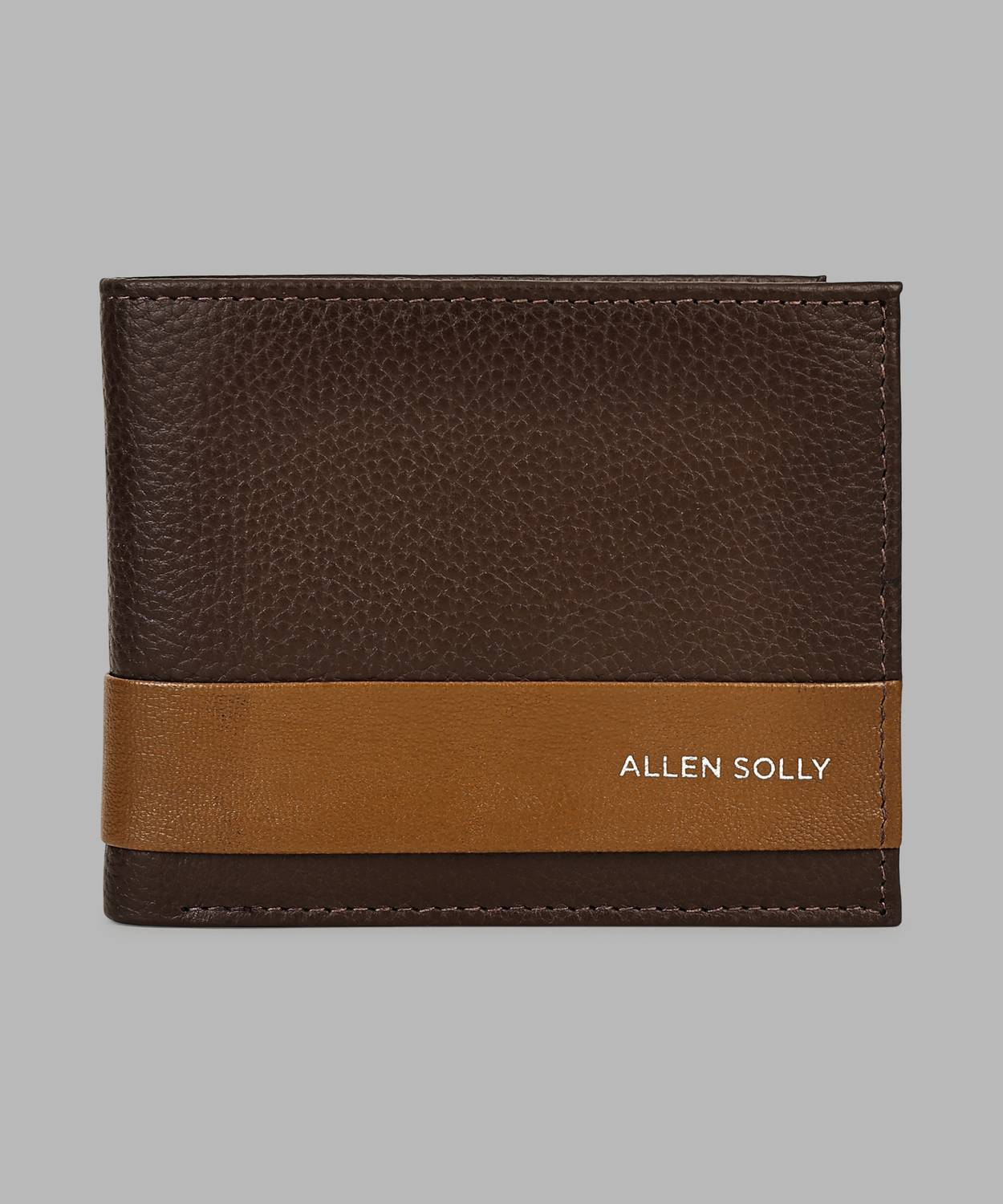 Allen Solly Men Brown Leather Wallet - Image 3