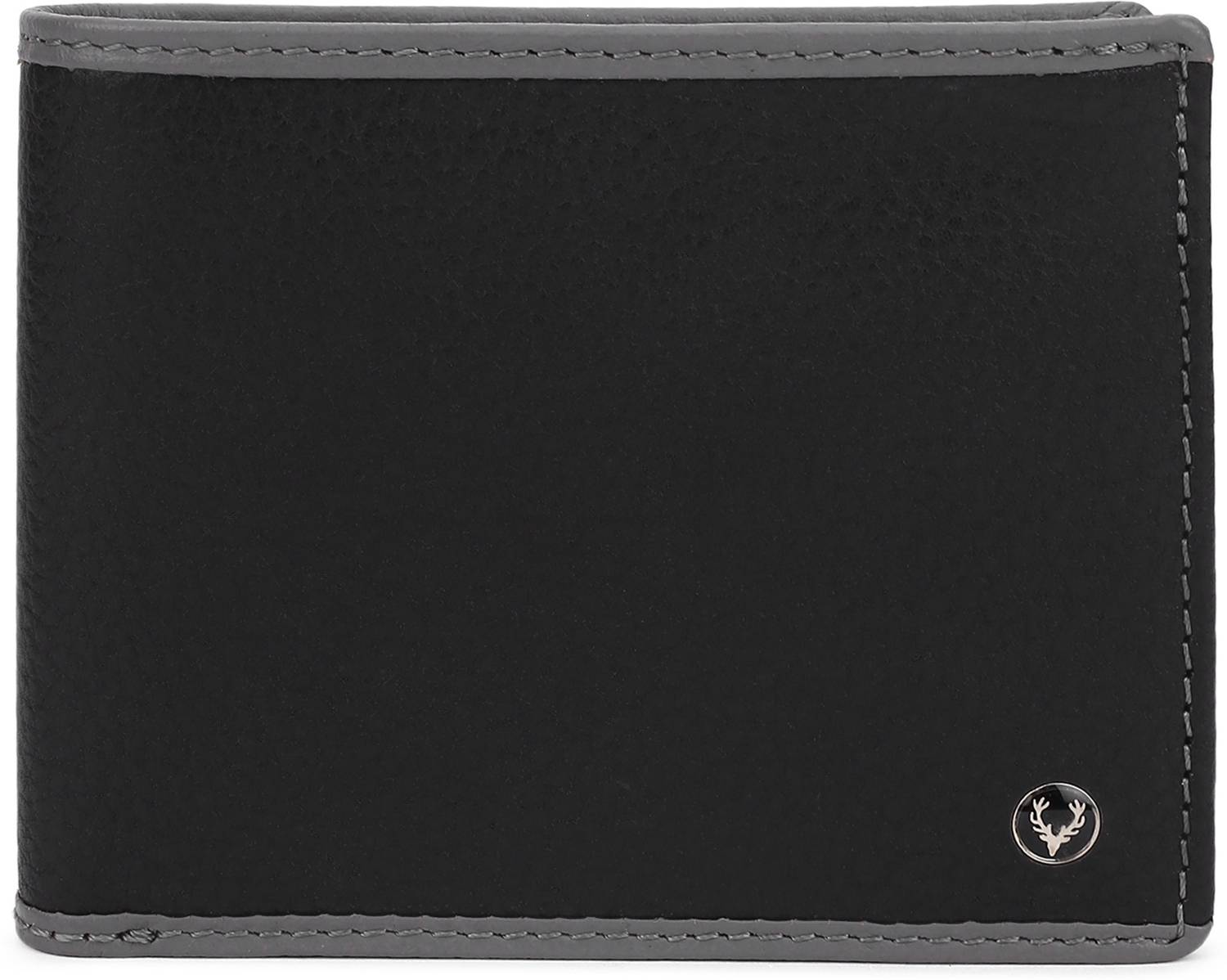 Allen Solly Men Casual Black Genuine Leather Wallet
