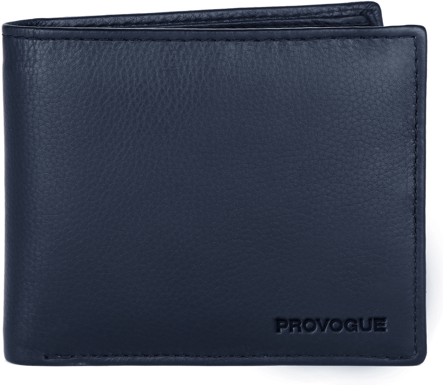 Image of PROVOGUE Men Casual, Evening /Party, Formal, Travel Blue Genuine Leather Wallet