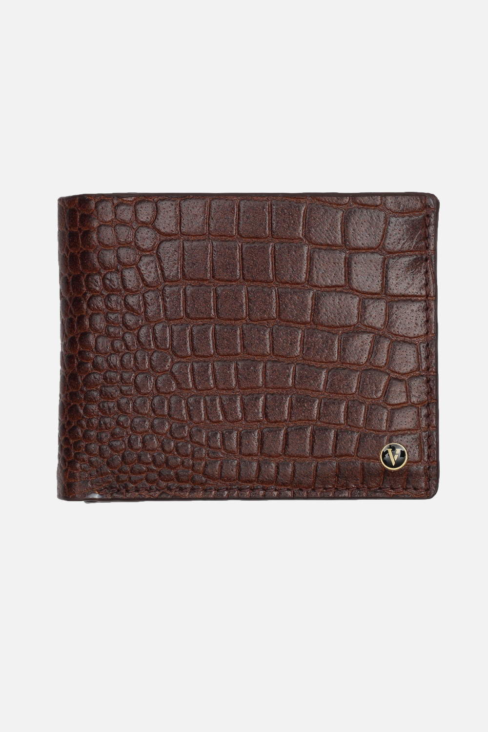 Image of VAN HEUSEN Men Casual, Formal Brown Genuine Leather Wallet