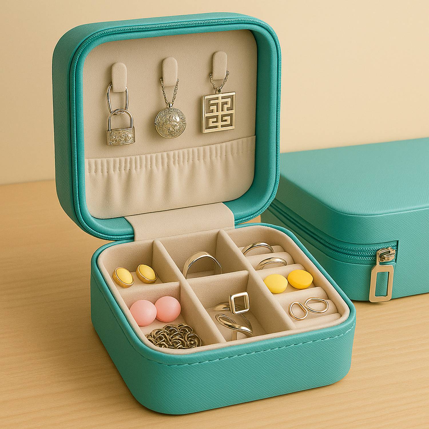 bhatha mart Jewellery Organizer Box Set-4 Multi-purpose Use – Can
