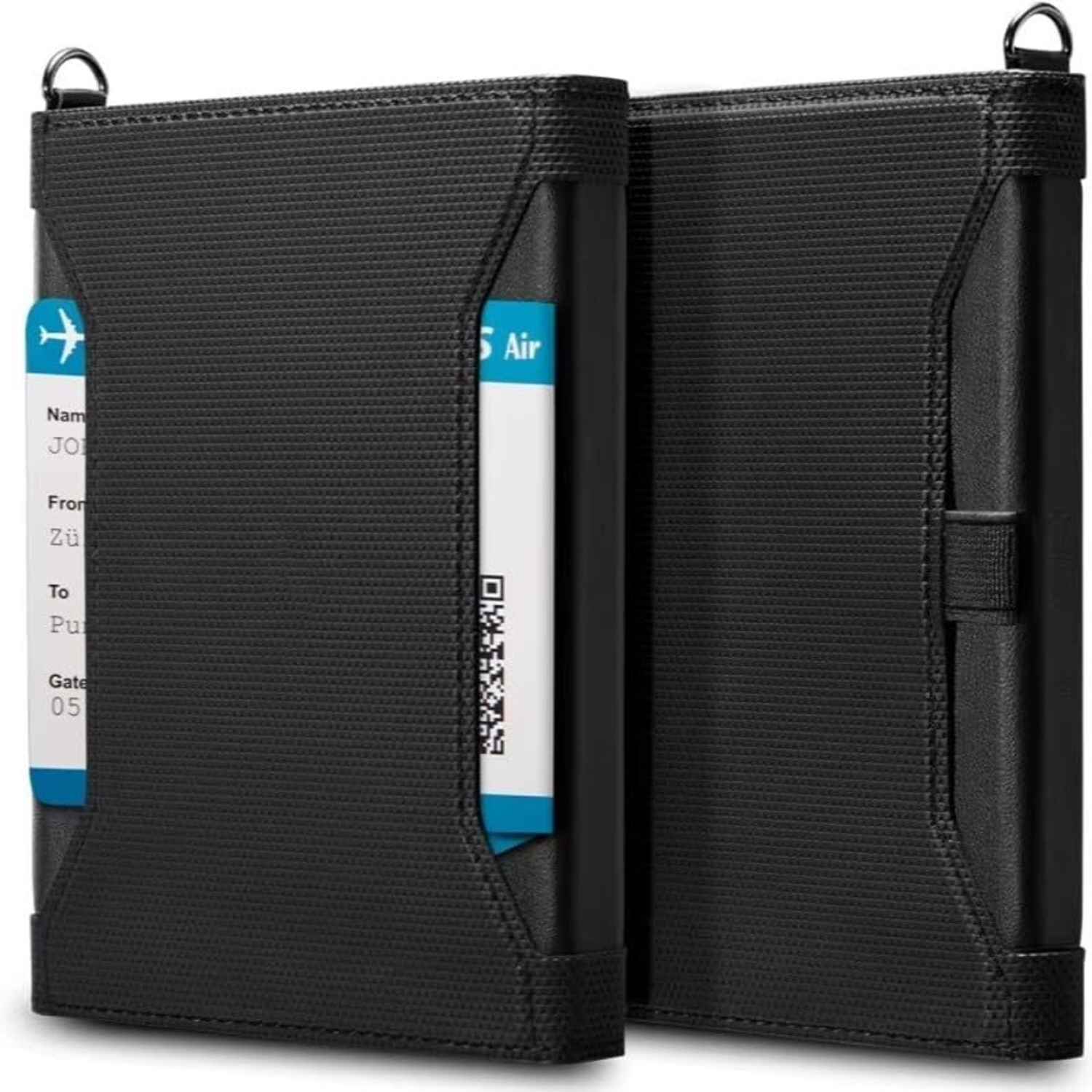 Image of Tobo Men & Women Casual, Evening /Party, Travel, Trendy Black Artificial Leather Card Holder