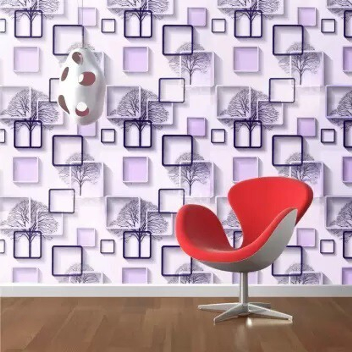 Image of Uratech 1000 cm x 45 cm Waterproof Abstract Vinyl Wallpaper