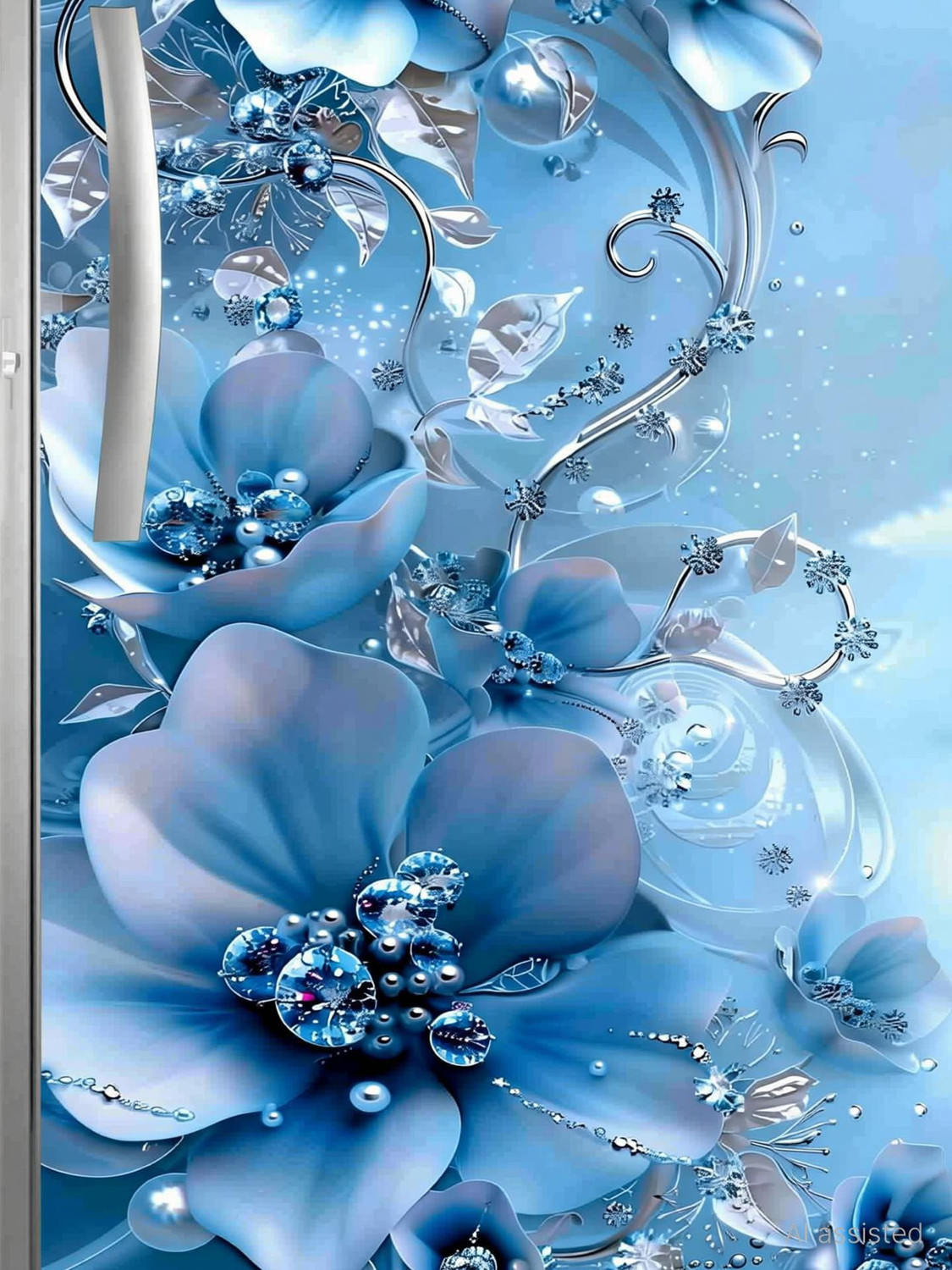 Image of BPDESIGN 124 cm x 60 cm Waterproof Decorative Vinyl Wallpaper