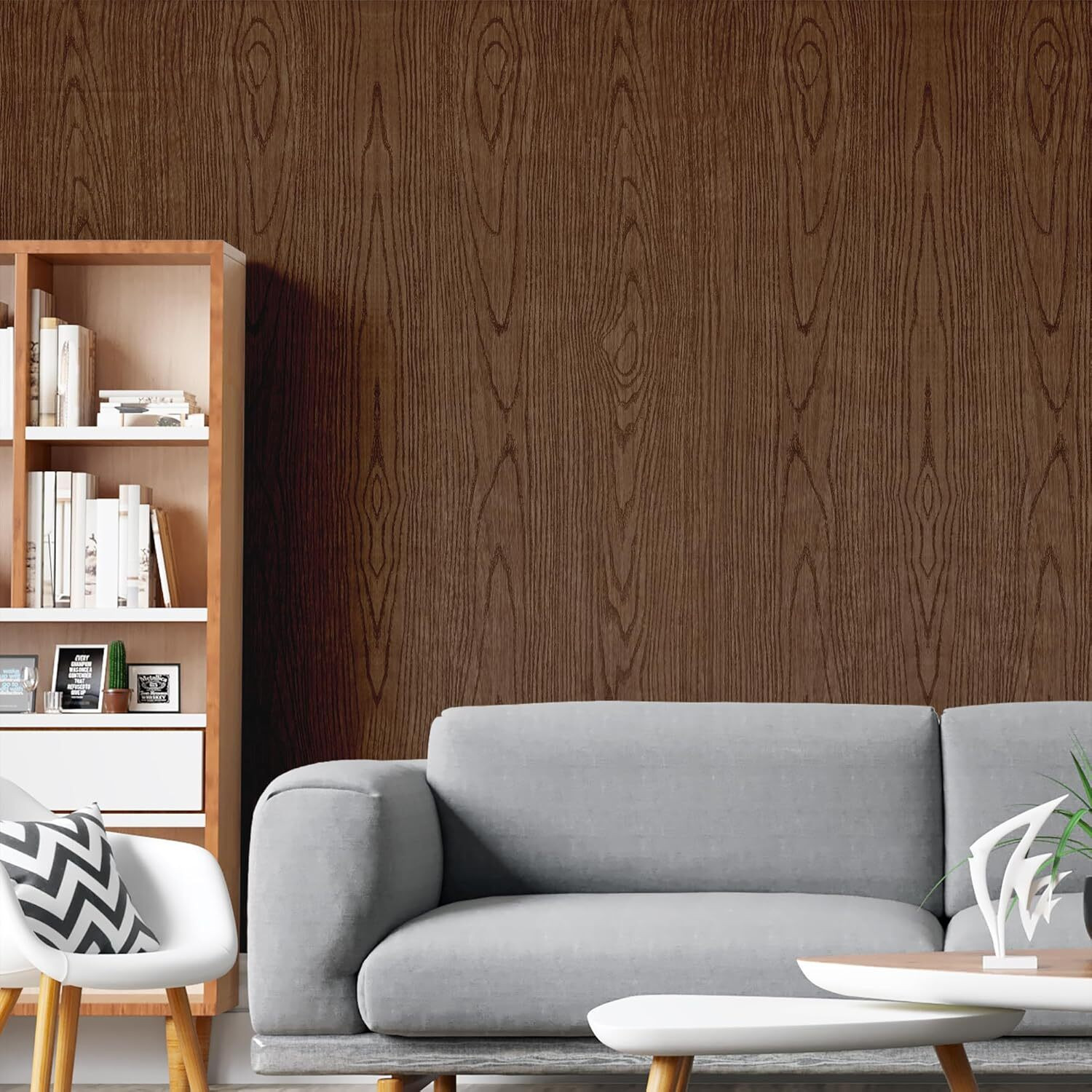 Image of RosaStella 304 cm x 45 cm Waterproof Decorative Vinyl Wallpaper