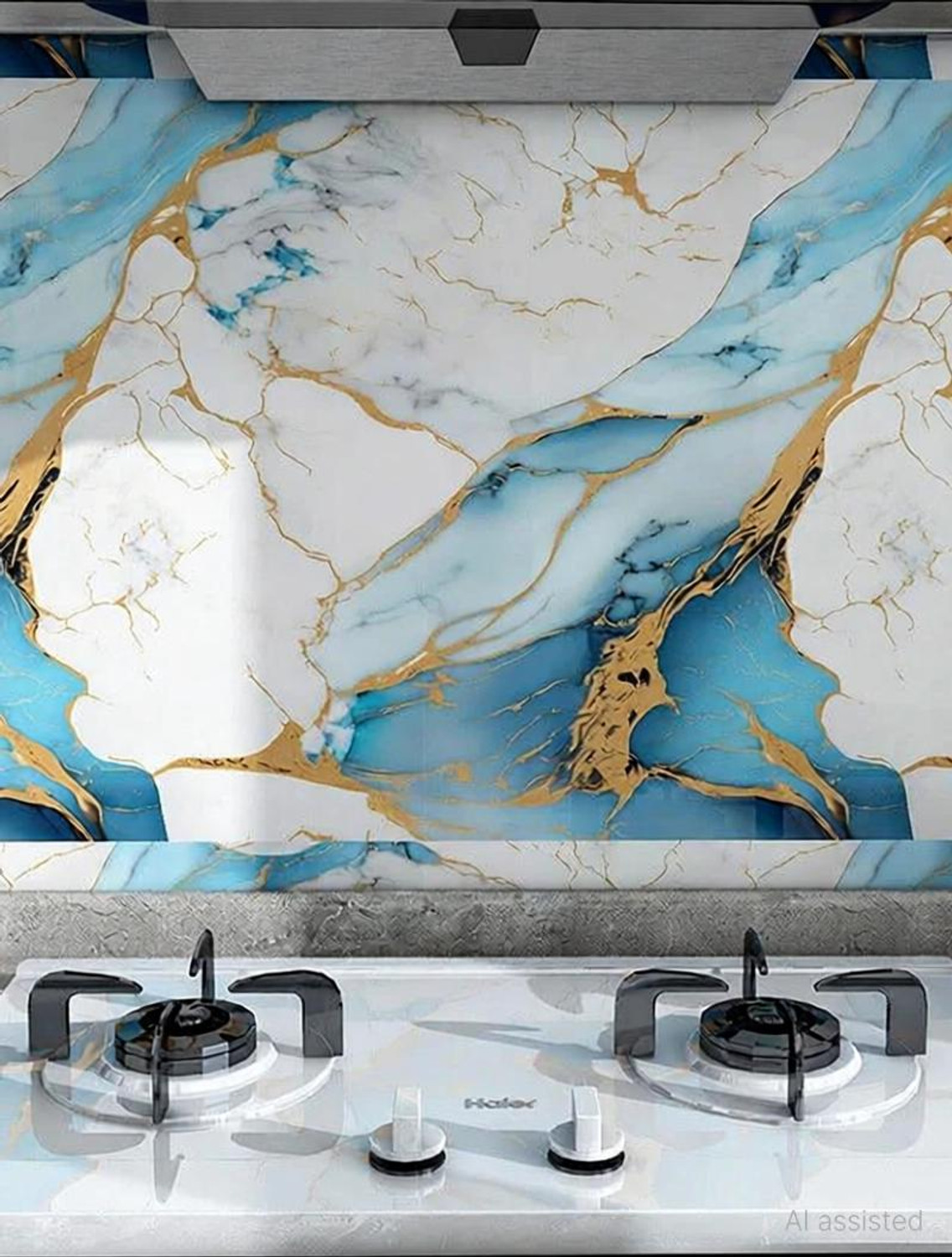 Image of AURORA SHOPPE 1000 cm x 45 cm Waterproof Architecture Vinyl Wallpaper
