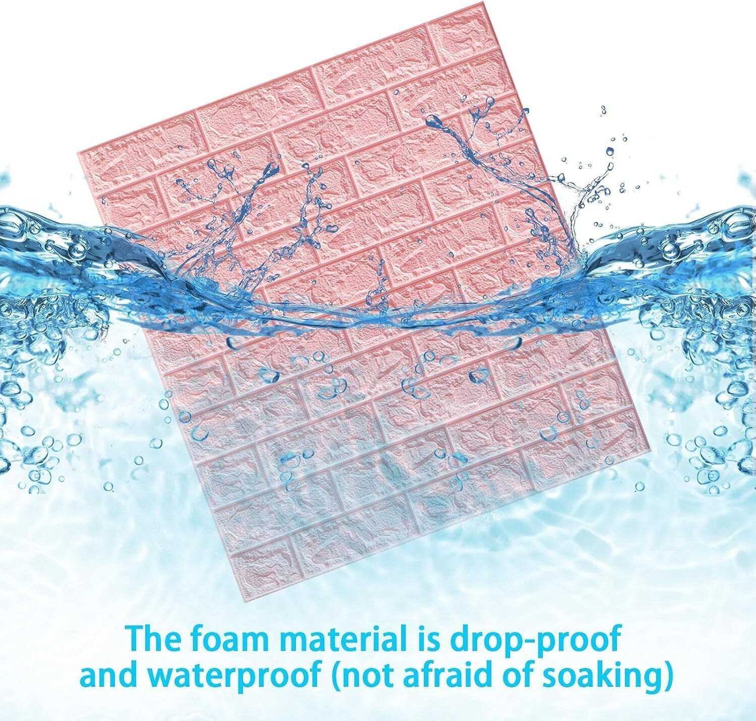 Image of GRABITOZ 70 cm x 70 cm Waterproof Decorative Vinyl Wallpaper