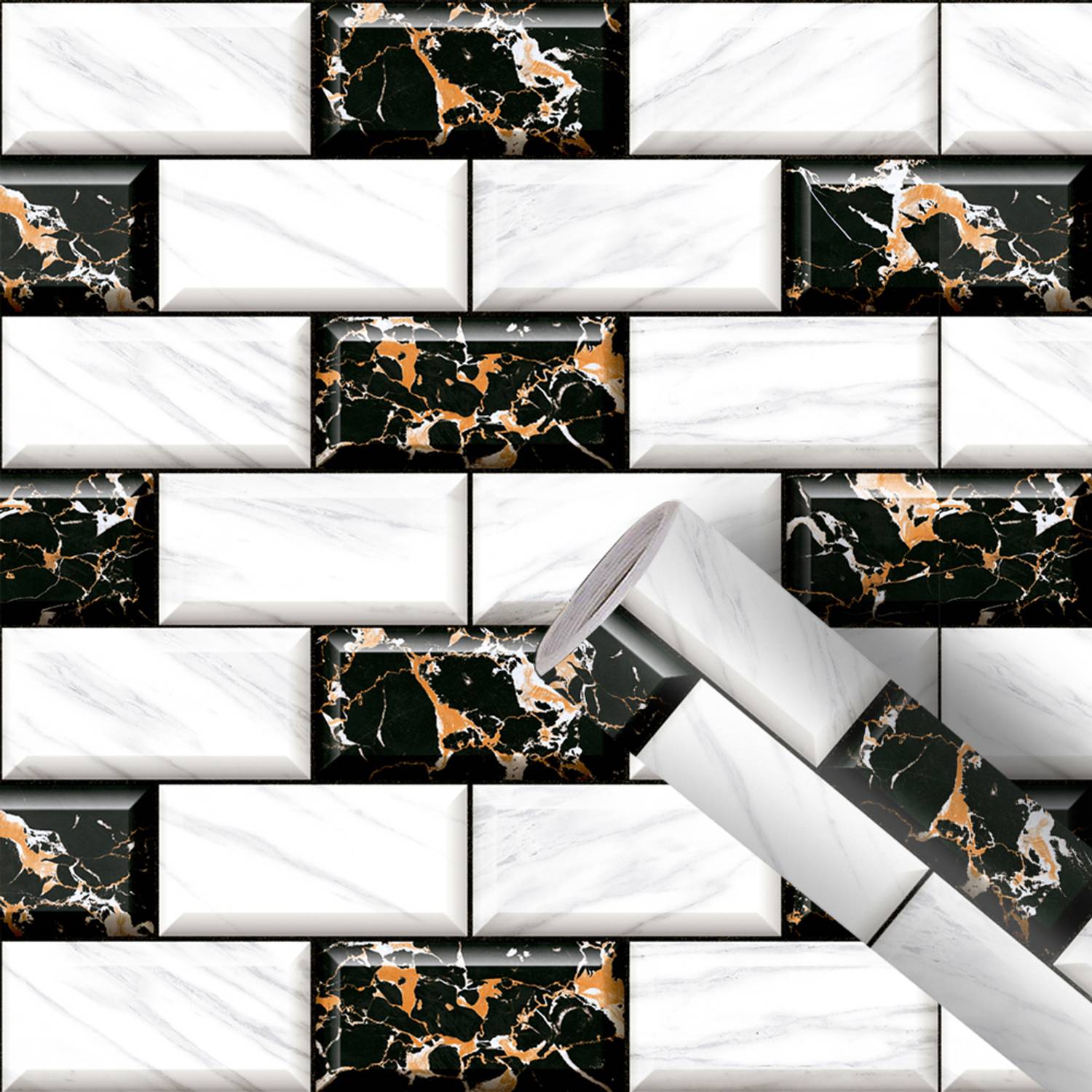 ADM 240 cm x 40 cm Waterproof Classics Vinyl Wallpaper
