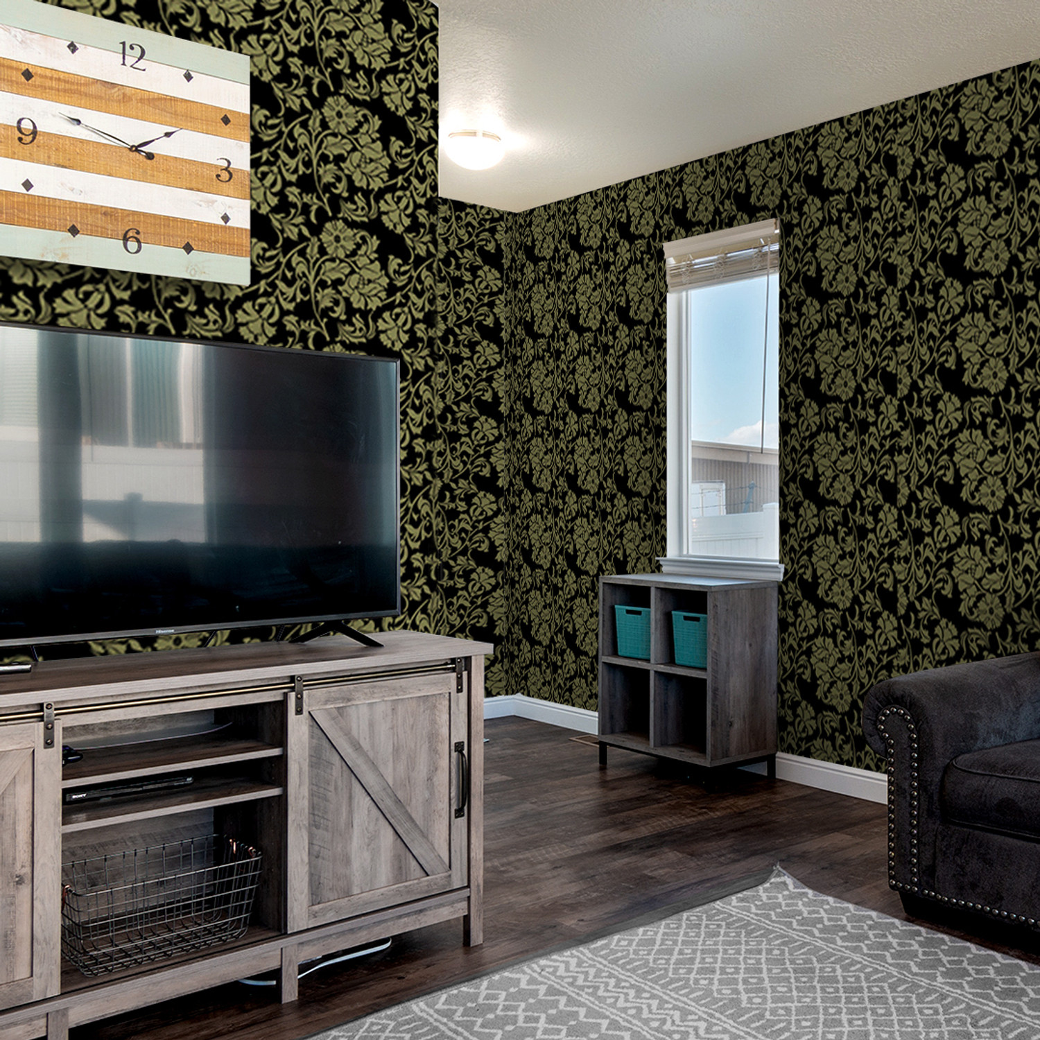 Image of Wallmonks 500 cm x 45 cm Waterproof Floral & Botanical Vinyl Wallpaper