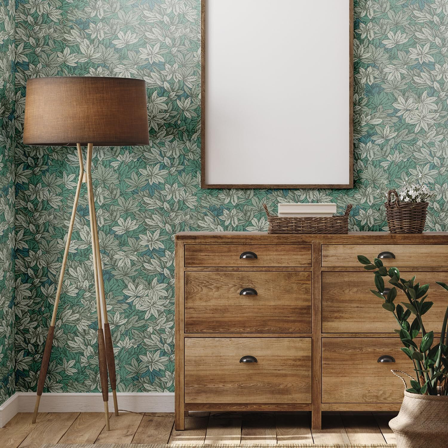 Image of Wollzo 500 cm x 45 cm Waterproof Decorative Vinyl Wallpaper
