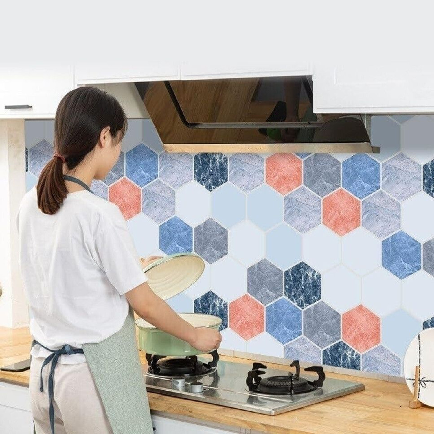 Image of FOKRIM 200 cm x 60 cm Waterproof Decorative Vinyl Wallpaper