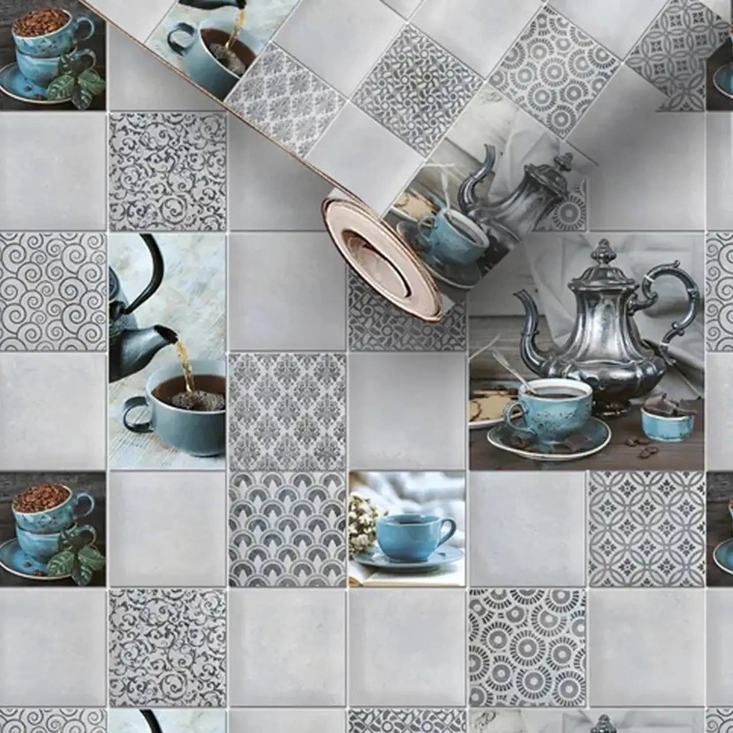 ADM 160 cm x 40 cm Waterproof Vinyl Wallpaper - Image 1