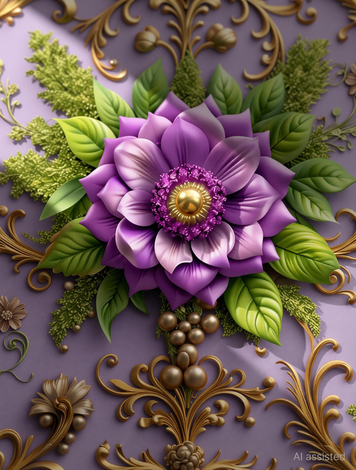 Image of WLEXP 40 cm x 200 cm Waterproof Floral & Botanical Vinyl Wallpaper