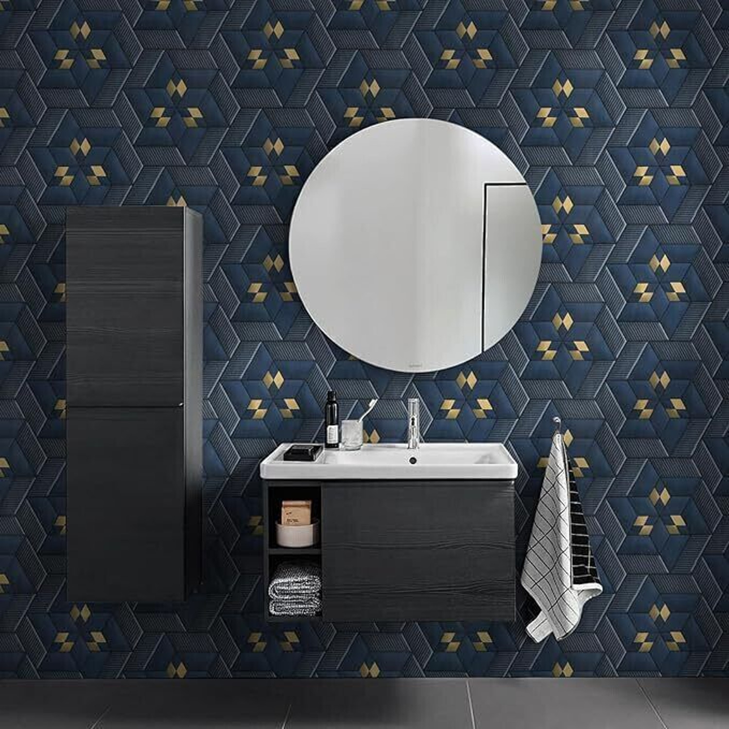 Image of FOKRIM 300 cm x 45 cm Waterproof Decorative Vinyl Wallpaper