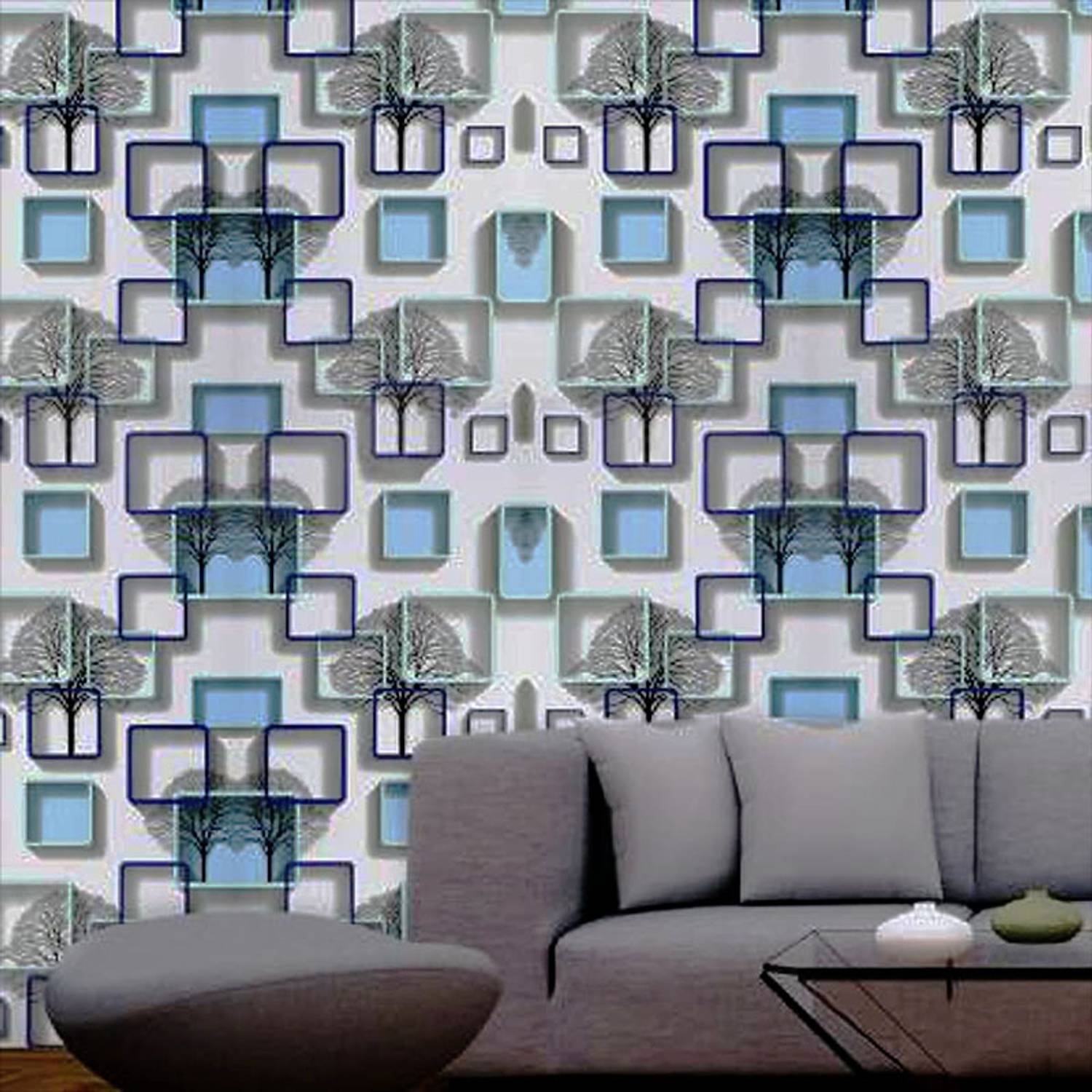 Amezia Wall Stickers Marble Wallpaper Furniture (45 x 300 cm)(PACK OF 3) Pack of 3