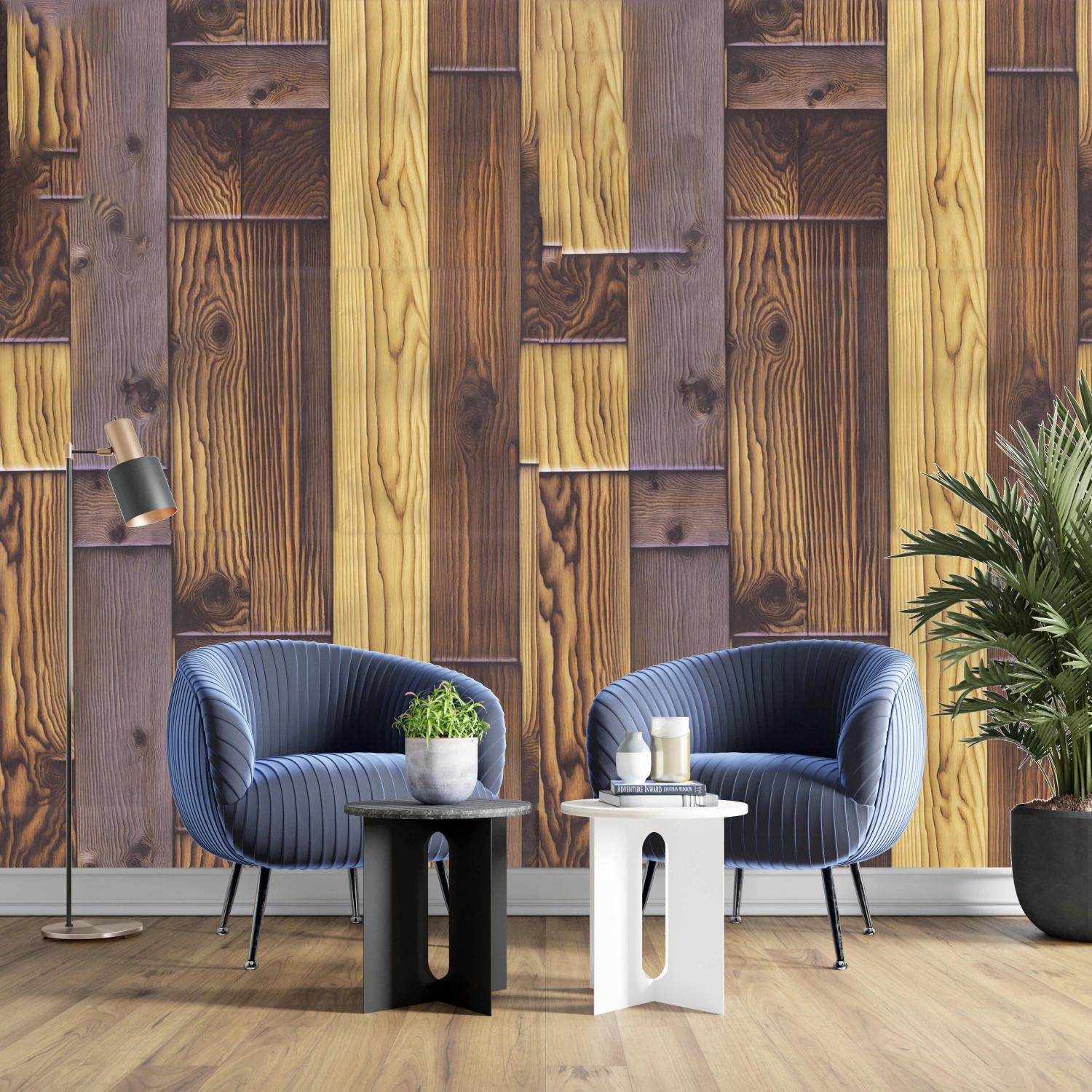 Image of FOKRIM 300 cm x 45 cm Waterproof Decorative Vinyl Wallpaper