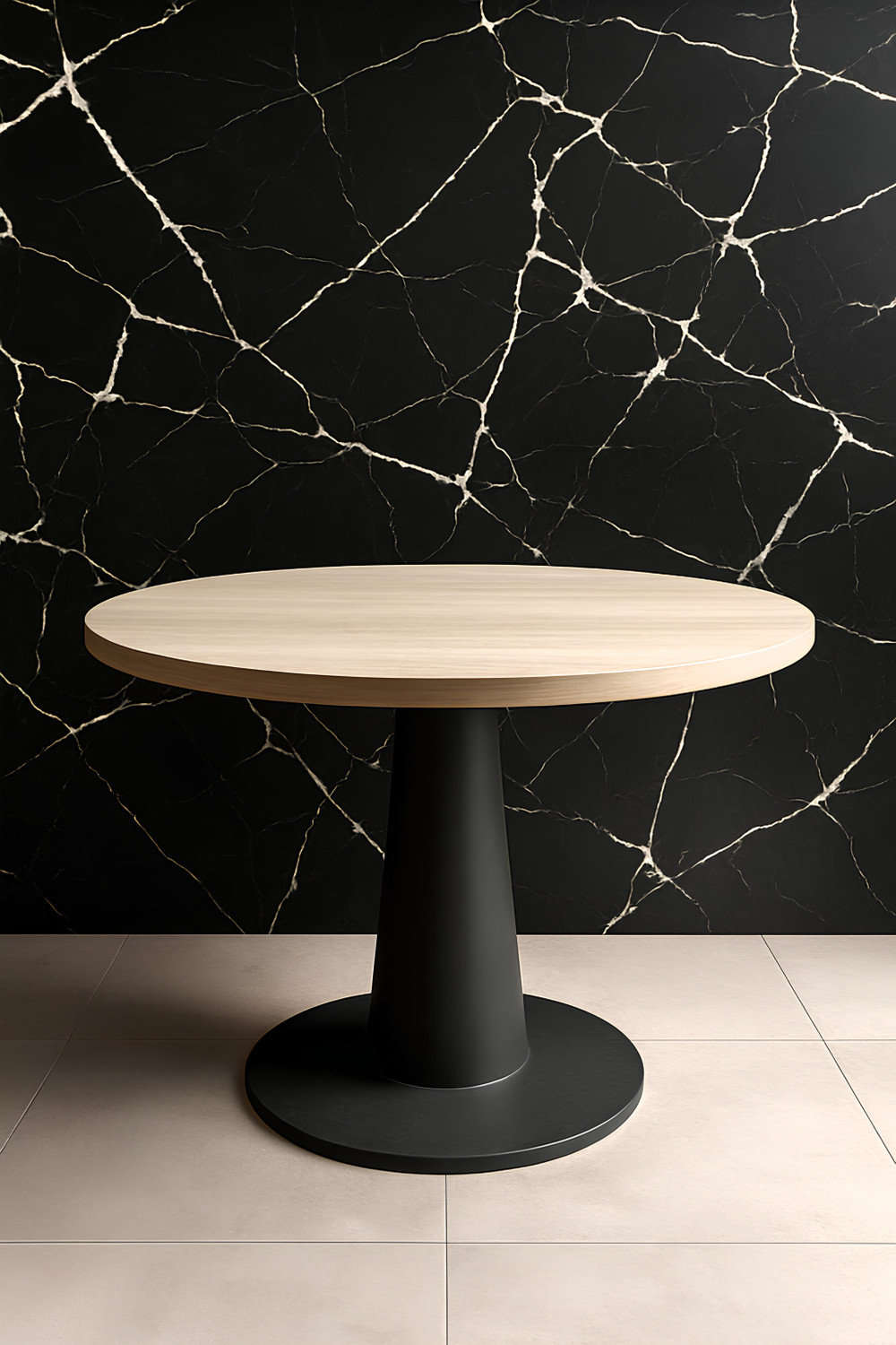 Image of voltify 200 cm Waterproof Wall Sticker For Kitchen & Home Decor - Glossy Marble Pattern Self Adhesive Sticker