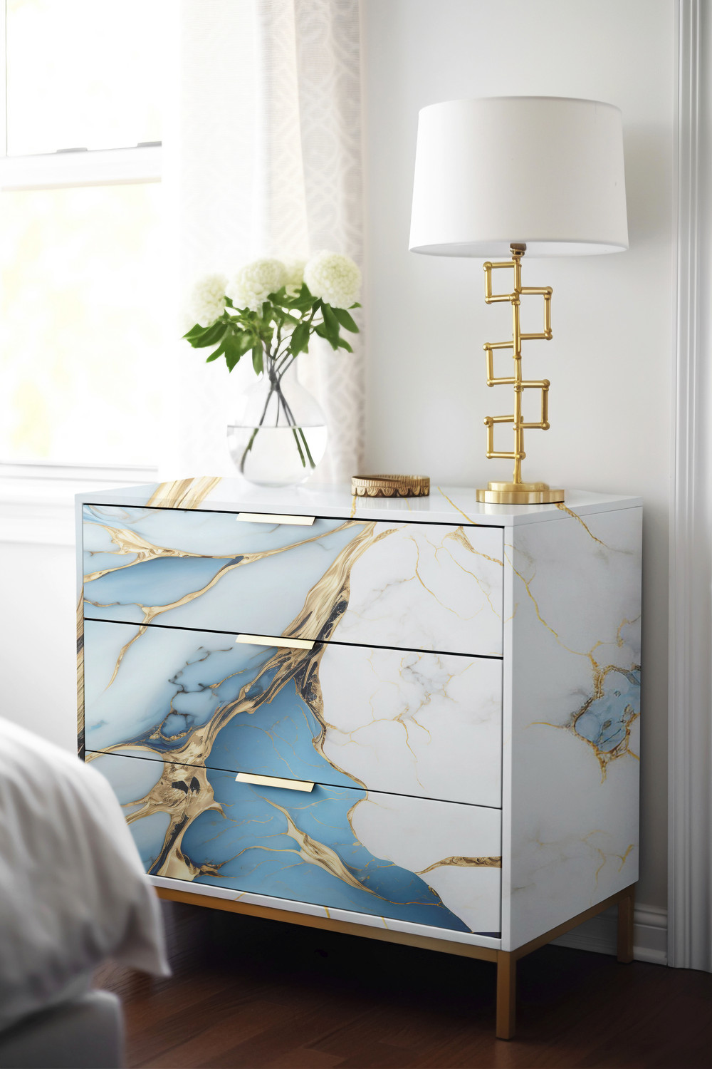 Image of Onbet 200 cm x 60 cm Waterproof Classics Vinyl Wallpaper