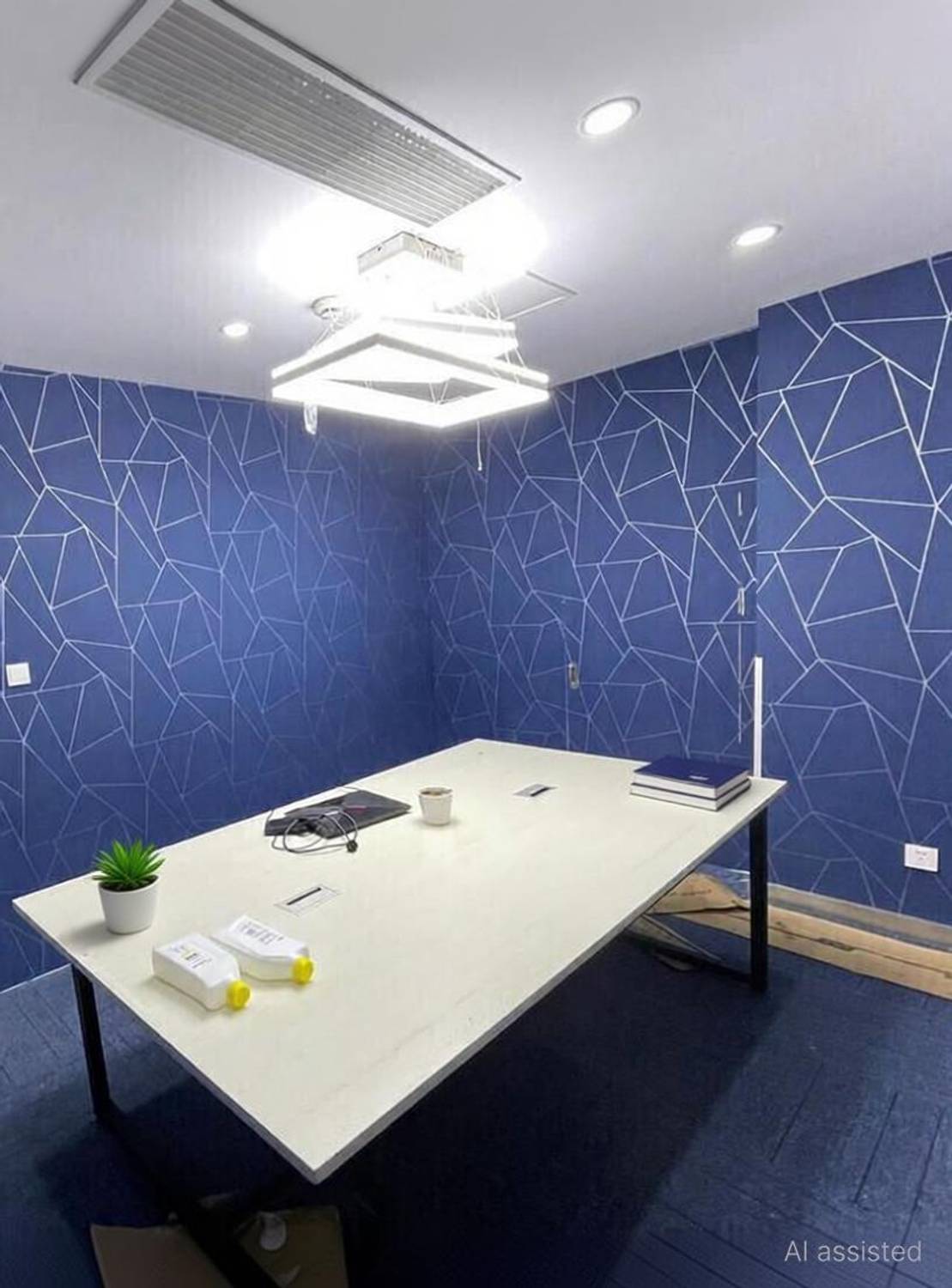 AZURE DECORS 200 cm x 45 cm Waterproof Decorative Vinyl Wallpaper