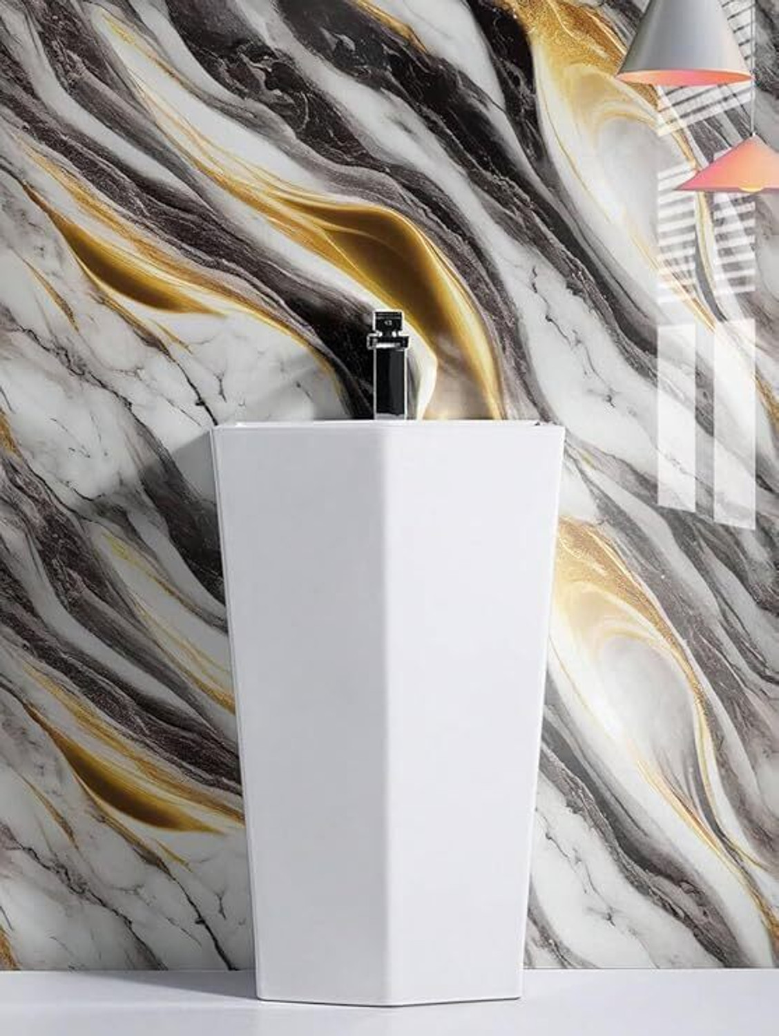 Image of Vepvopz 200 cm x 60 cm Waterproof Decorative Vinyl Wallpaper