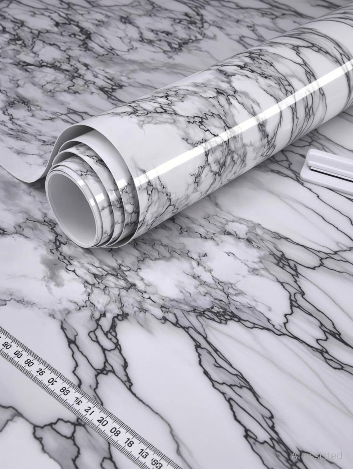 Luchipo 60.96 cm x 208.28 cm Waterproof Vinyl Wallpaper - Image 2
