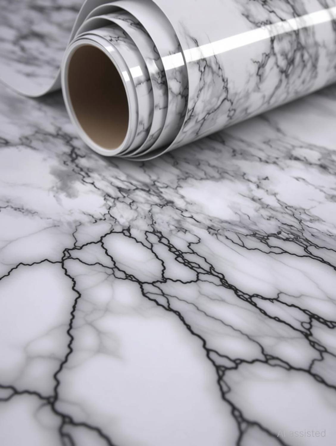 Luchipo 60.96 cm x 208.28 cm Waterproof Vinyl Wallpaper - Image 3