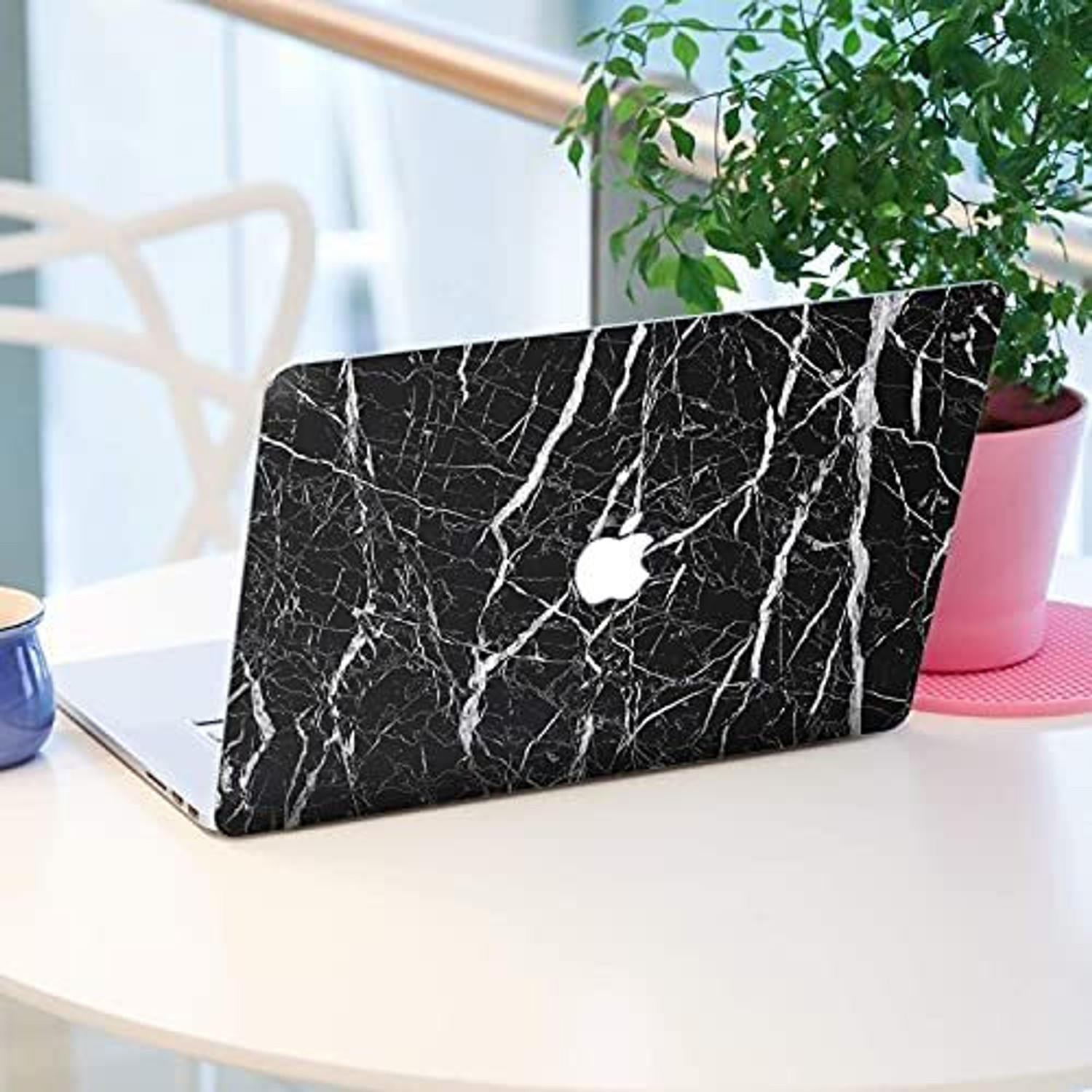 Image of Amar Enterprise Vinyl Black Marble Granite Waterproof Self Adhesive 200 x 60 cm(pack of 5) Pack of 5