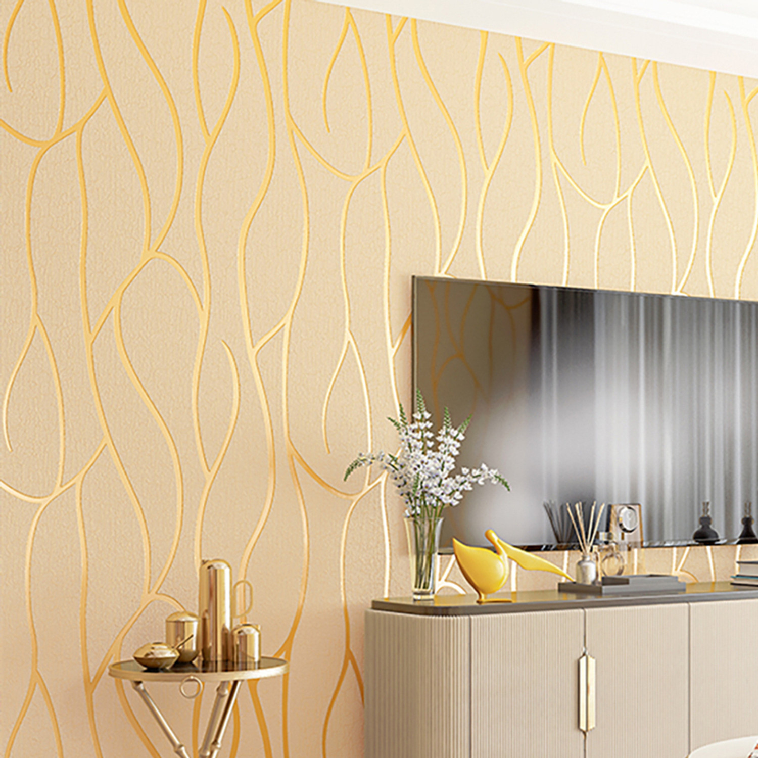 Image of SV collections 1000 cm x 45 cm Waterproof Decorative Vinyl Wallpaper