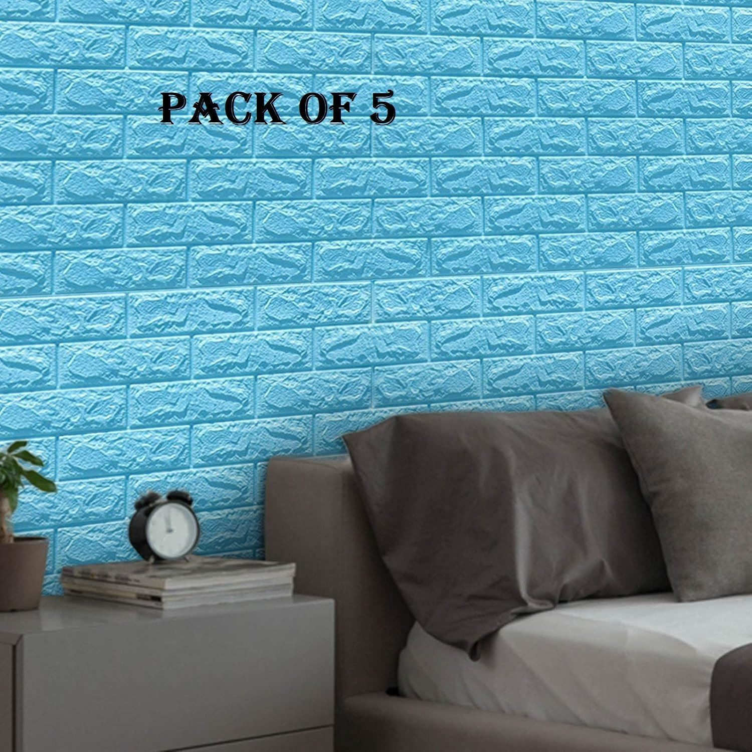 Image of GRABITOZ 70 cm x 70 cm Waterproof Decorative Vinyl Wallpaper