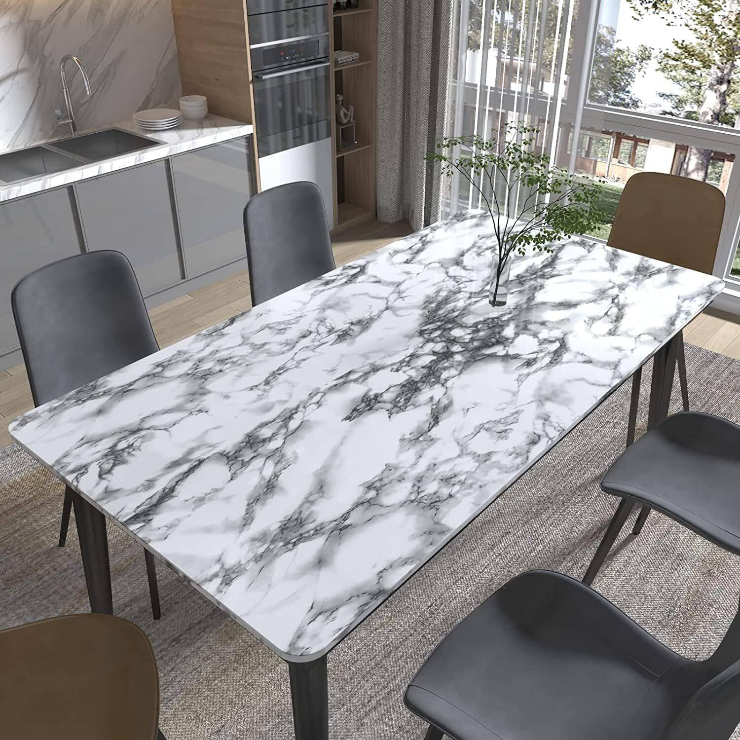 Luchipo 60.96 cm x 208.28 cm Waterproof Vinyl Wallpaper - Image 5