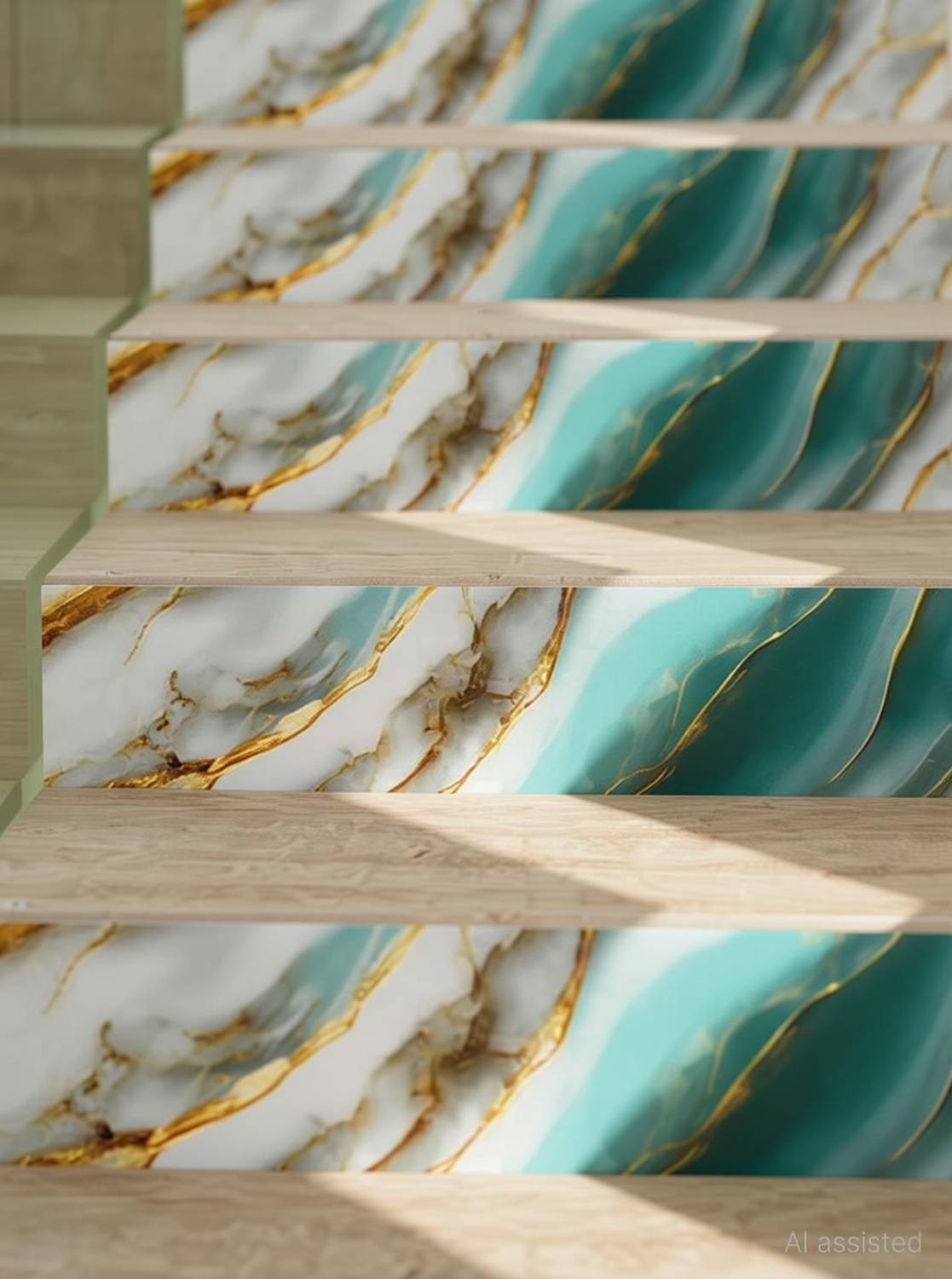 JIGSHTIAL 200x60 cm Waterproof Vinyl Wallpaper - Image 4