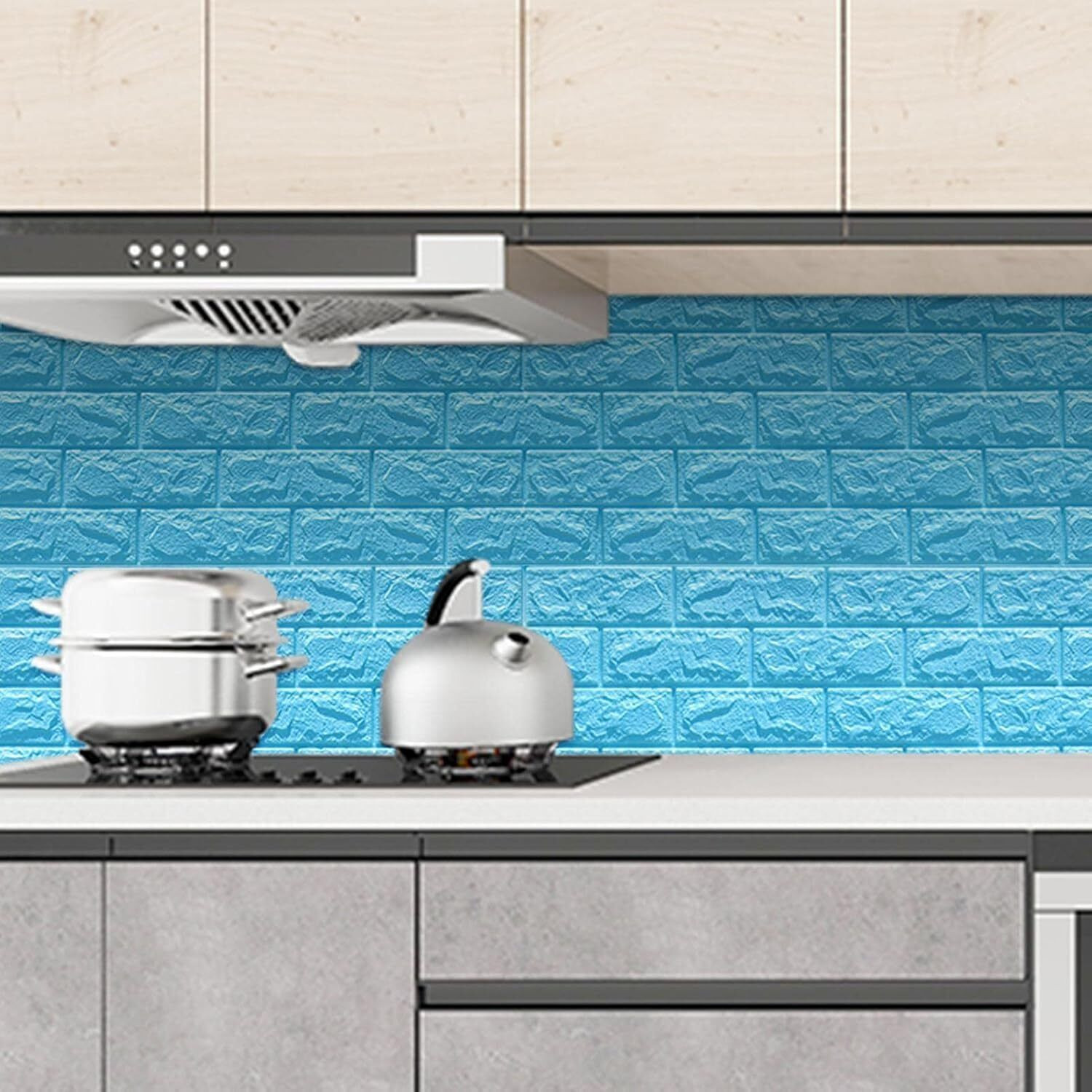 Image of GRABITOZ 70 cm x 70 cm Waterproof Decorative Vinyl Wallpaper
