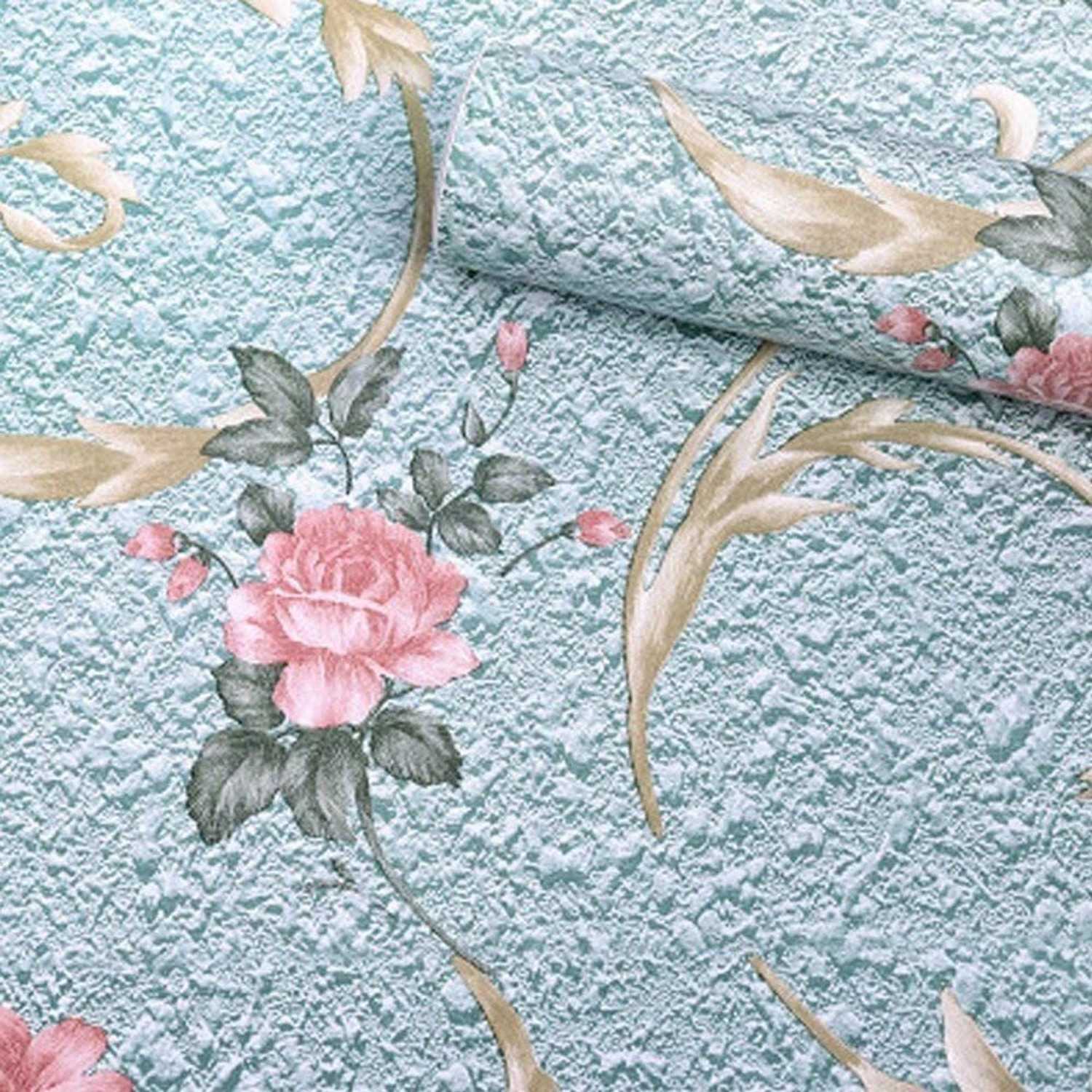 Image of HOMEMATES 304.8 cm x 45.72 cm Waterproof Floral & Botanical Vinyl Wallpaper