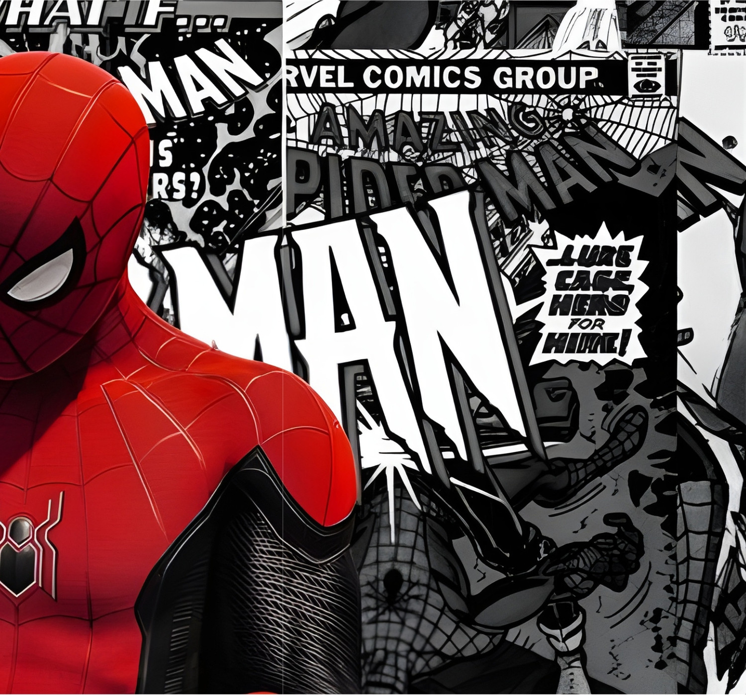 Image of Kuavi 45 cm x 30 cm Comics Paper Wallpaper