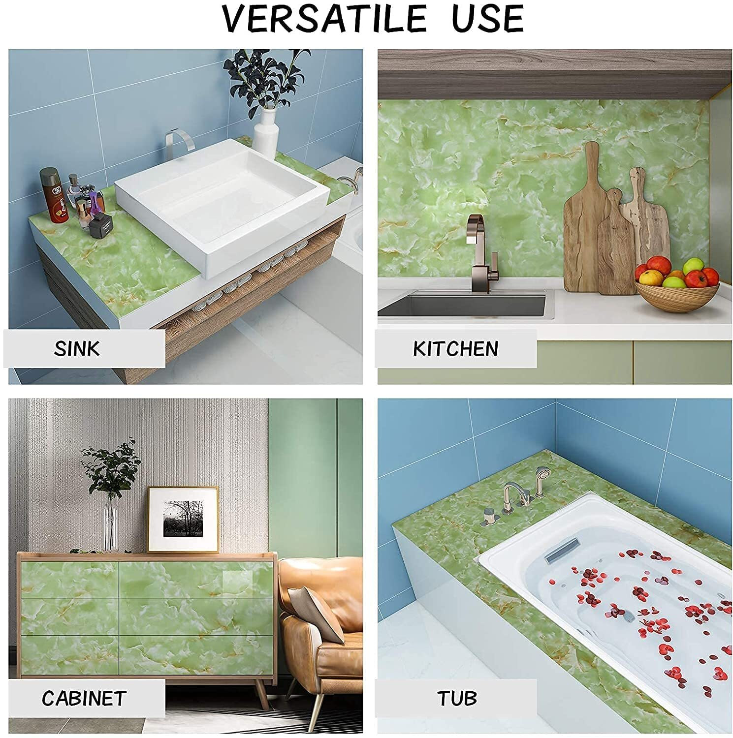Image of NANCY 200 cm x 60 cm Waterproof Floral & Botanical Vinyl Wallpaper
