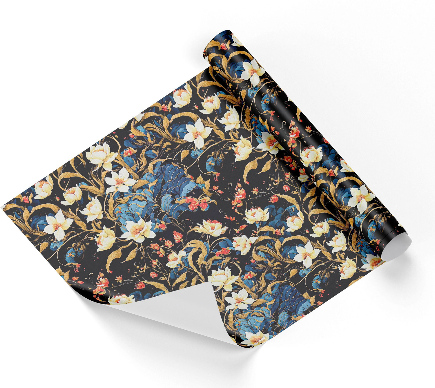 Image of FOKRIM 300 cm x 45 cm Waterproof Floral & Botanical Vinyl Wallpaper