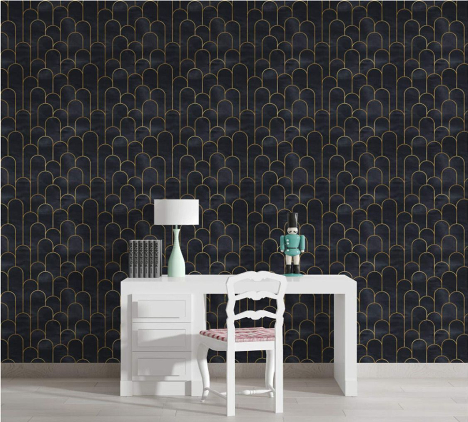 Image of FOKRIM 300 cm x 45 cm Waterproof Decorative Vinyl Wallpaper